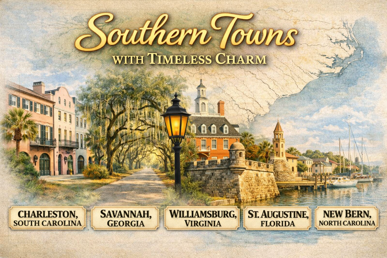 Exploring Charming Southern Towns