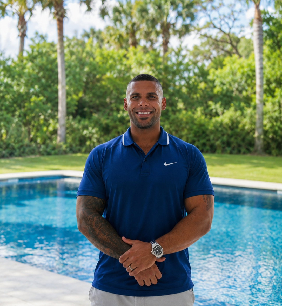 President at Chosen Pool and Spa, Carlos Domenech, a custom pool builder serving Sarasota, Lakewood Ranch, Venice, and Longboat Key, Florida.