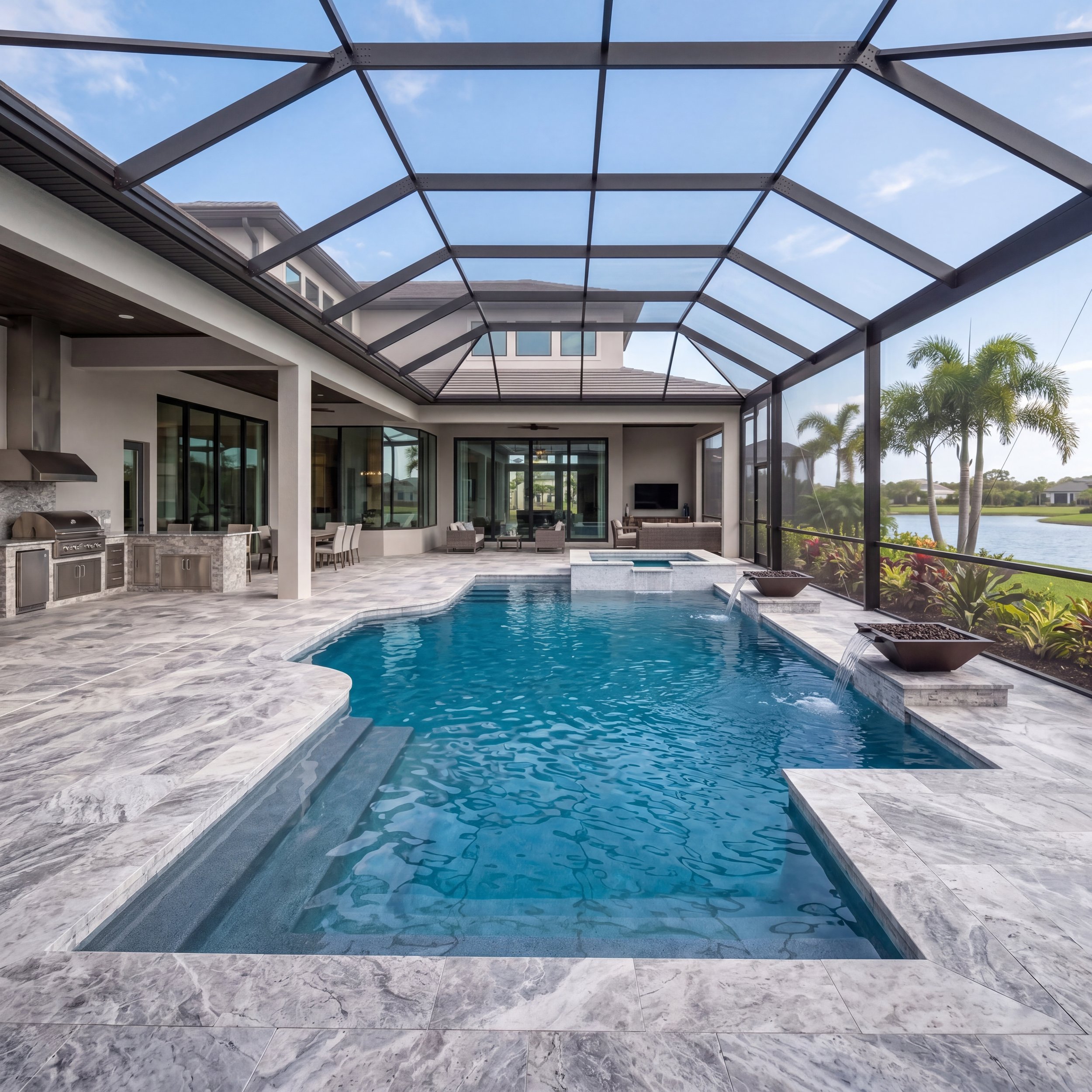 What Luxury Homeowners Look for When Building or Renovating a Pool on Siesta Key, Longboat Key and Manasota Key