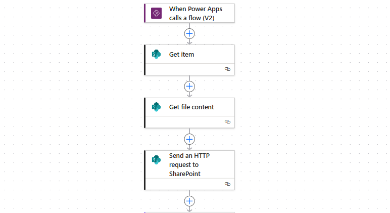 Power Automate - Image File onto Word Doc