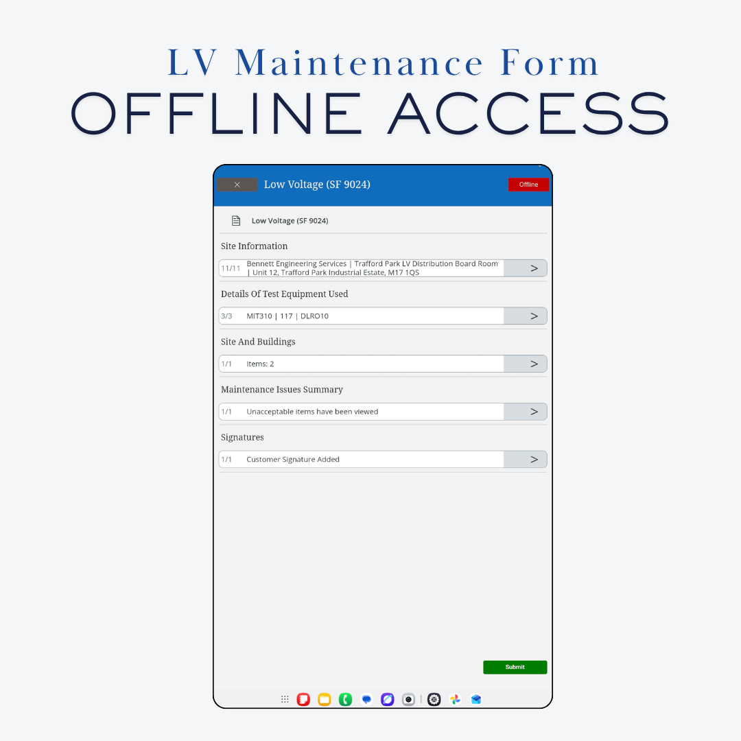 LV Job - Offline Access