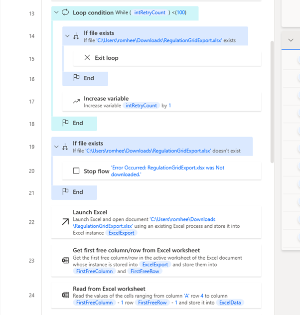 URL CSV Download RPA - Screenshot 2
