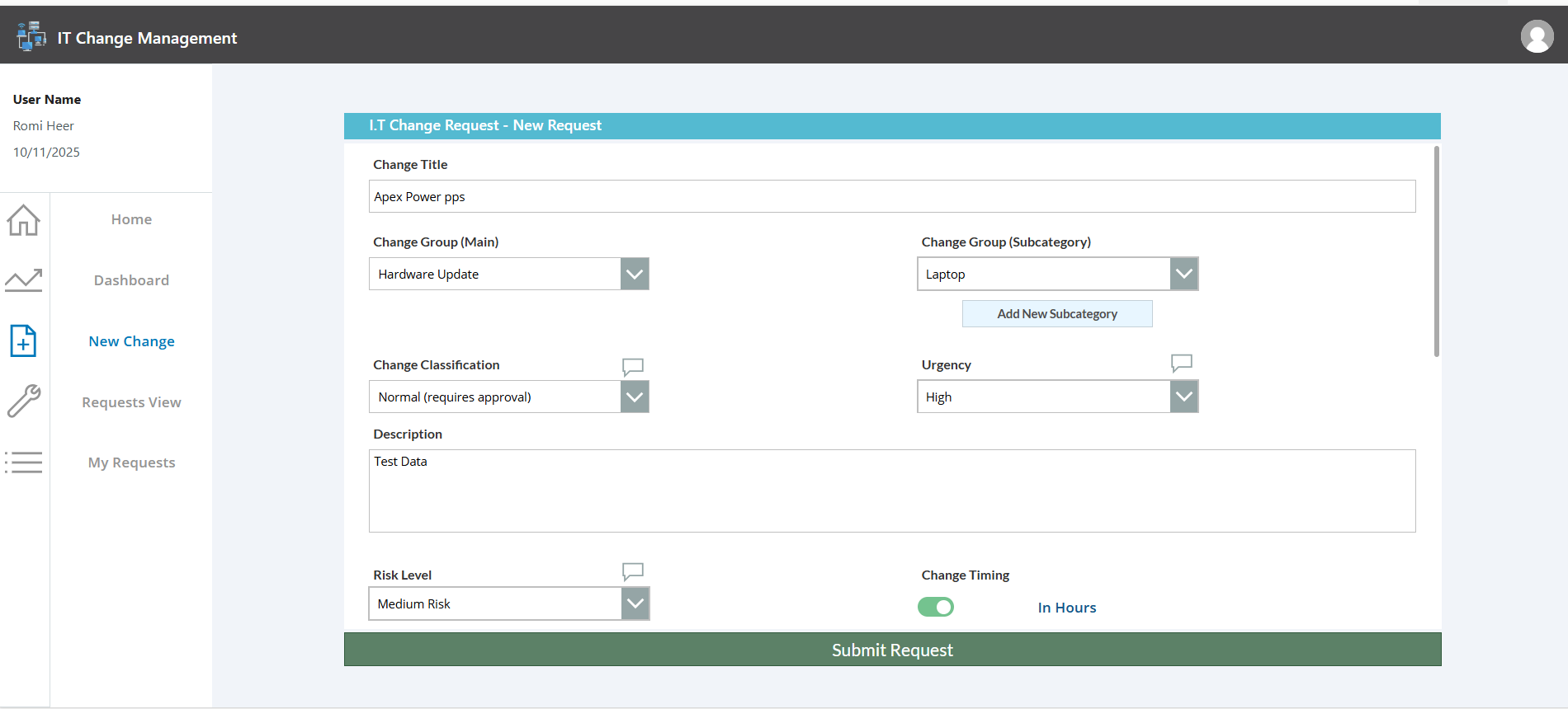 IT Department Applications
