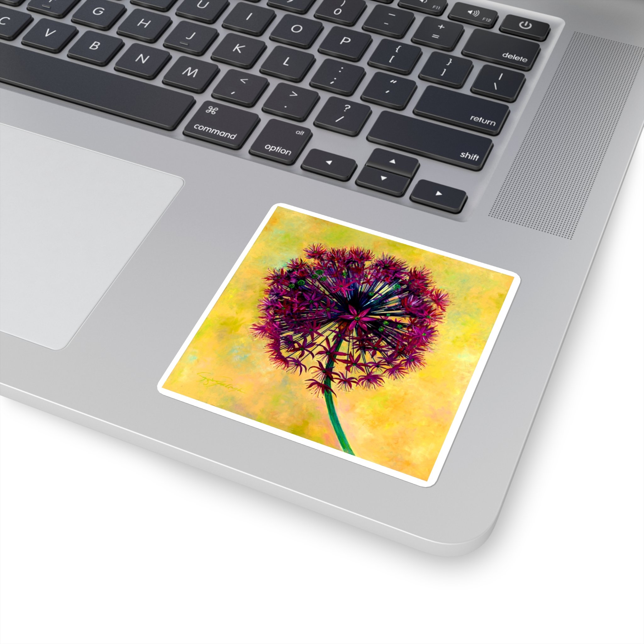 Allium Bloom Flower Vinyl Sticker