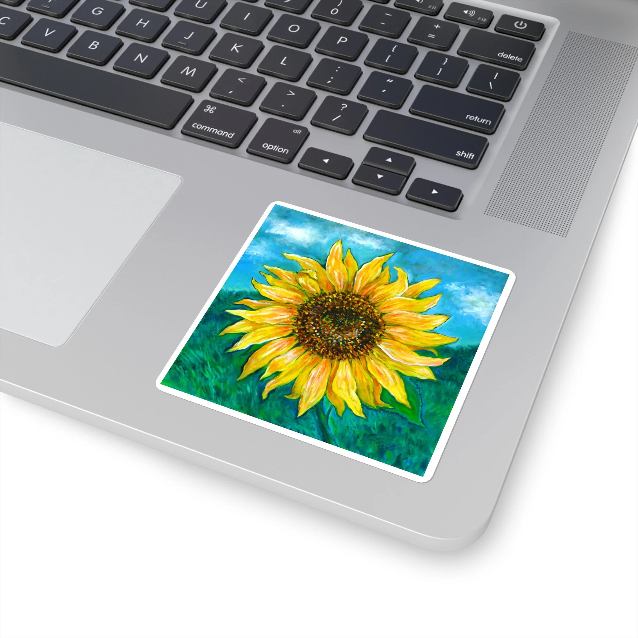 Sunflower Laptop Sticker