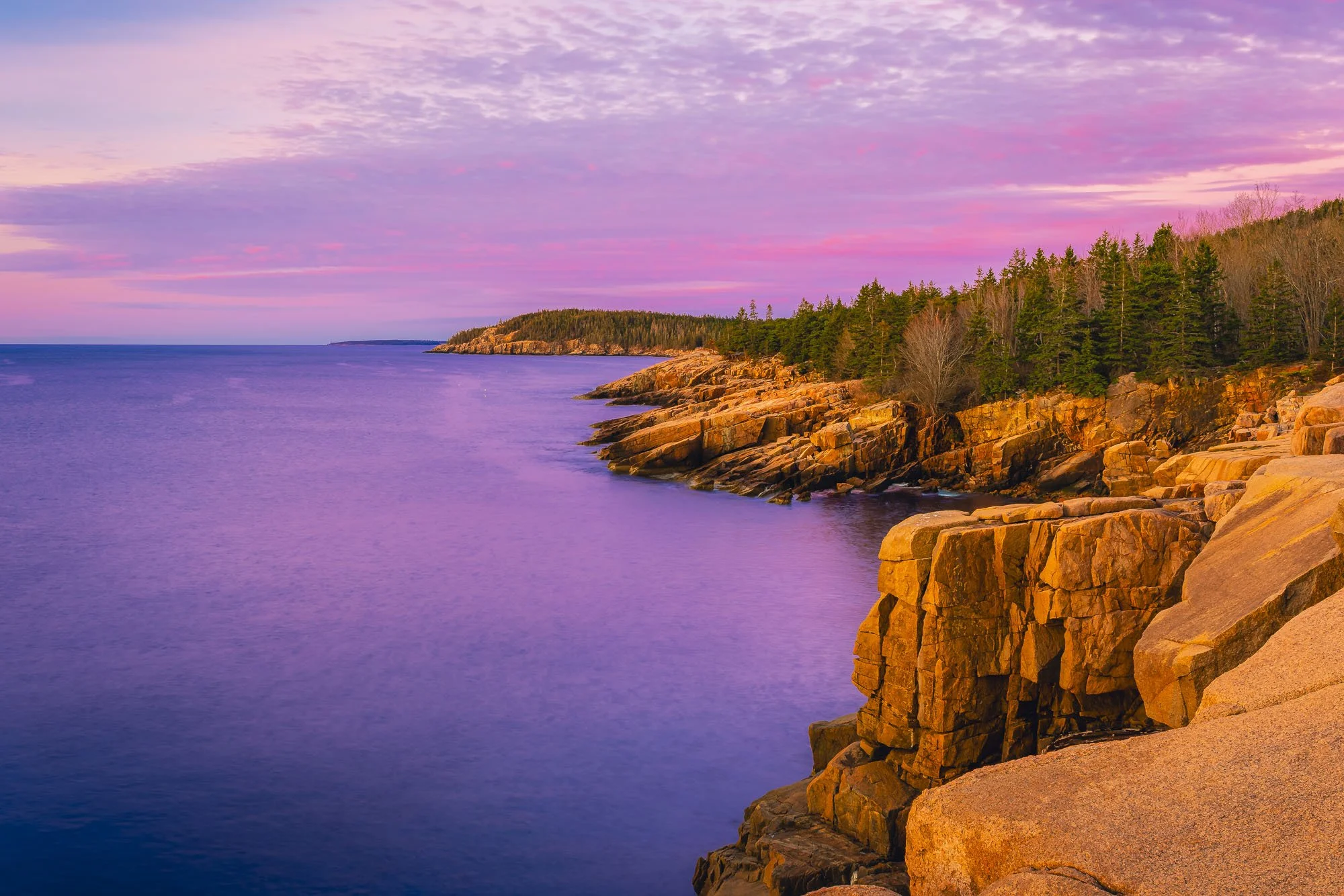 Morning Light on the Granite Coast