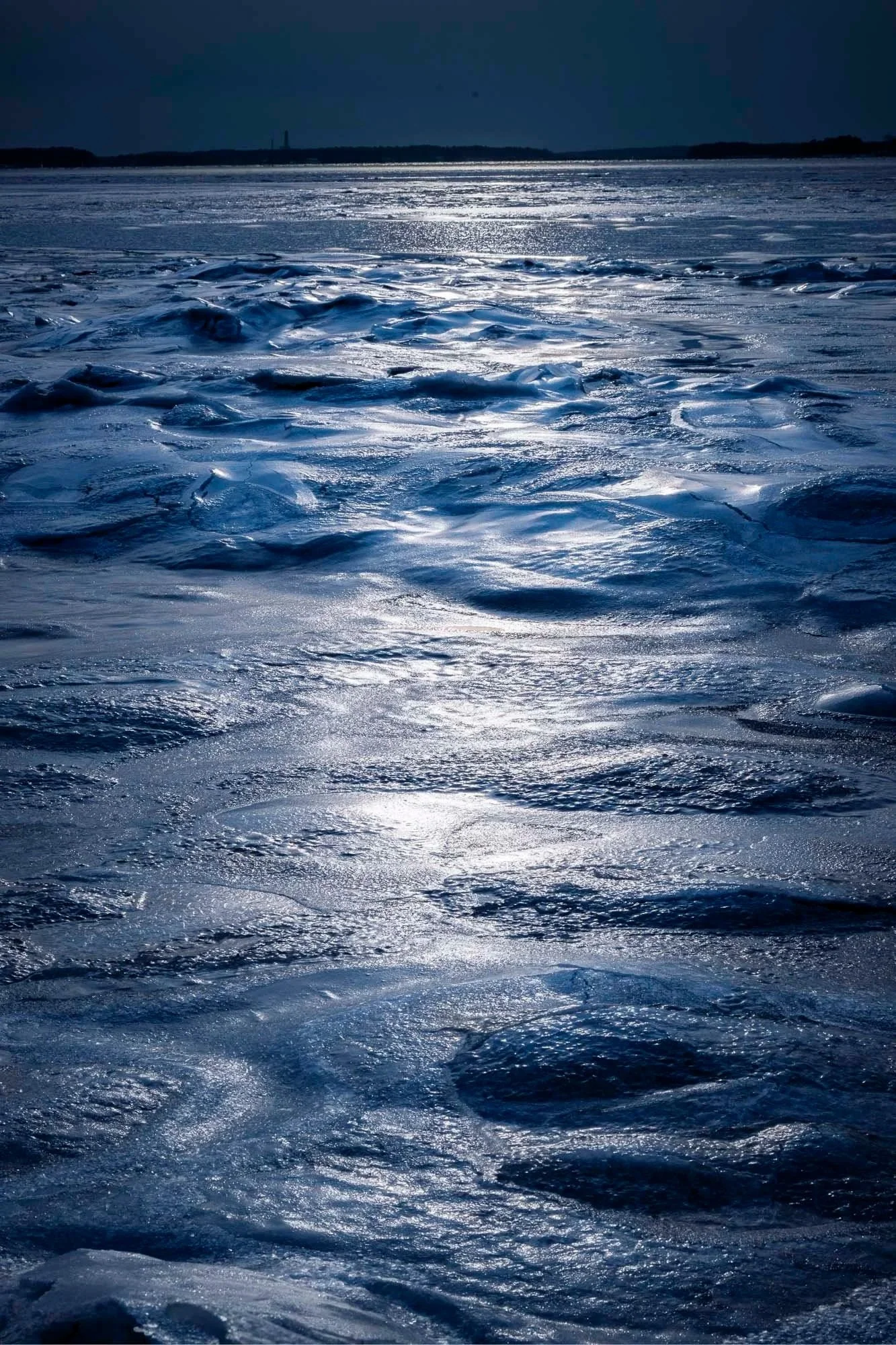 Winter Light, Maine Coast