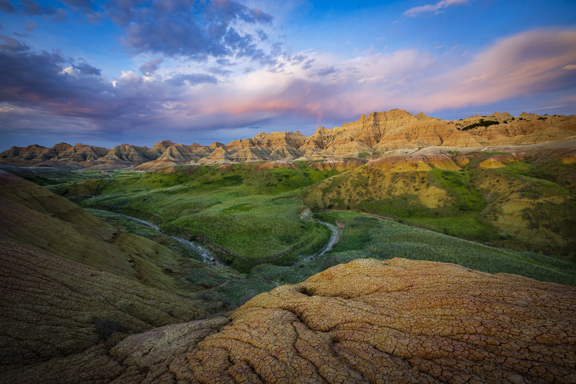 Where Spring Finds the Badlands