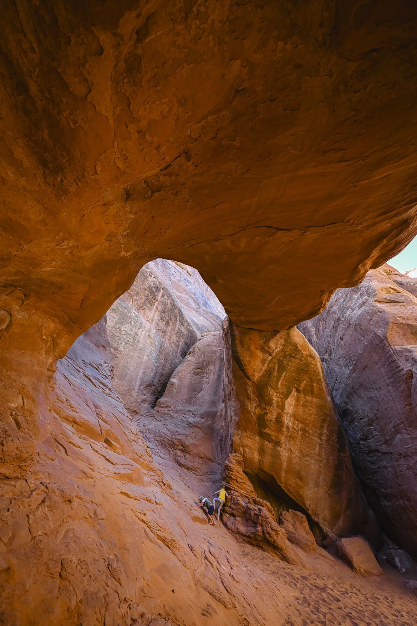 The Glow Beneath the Arch