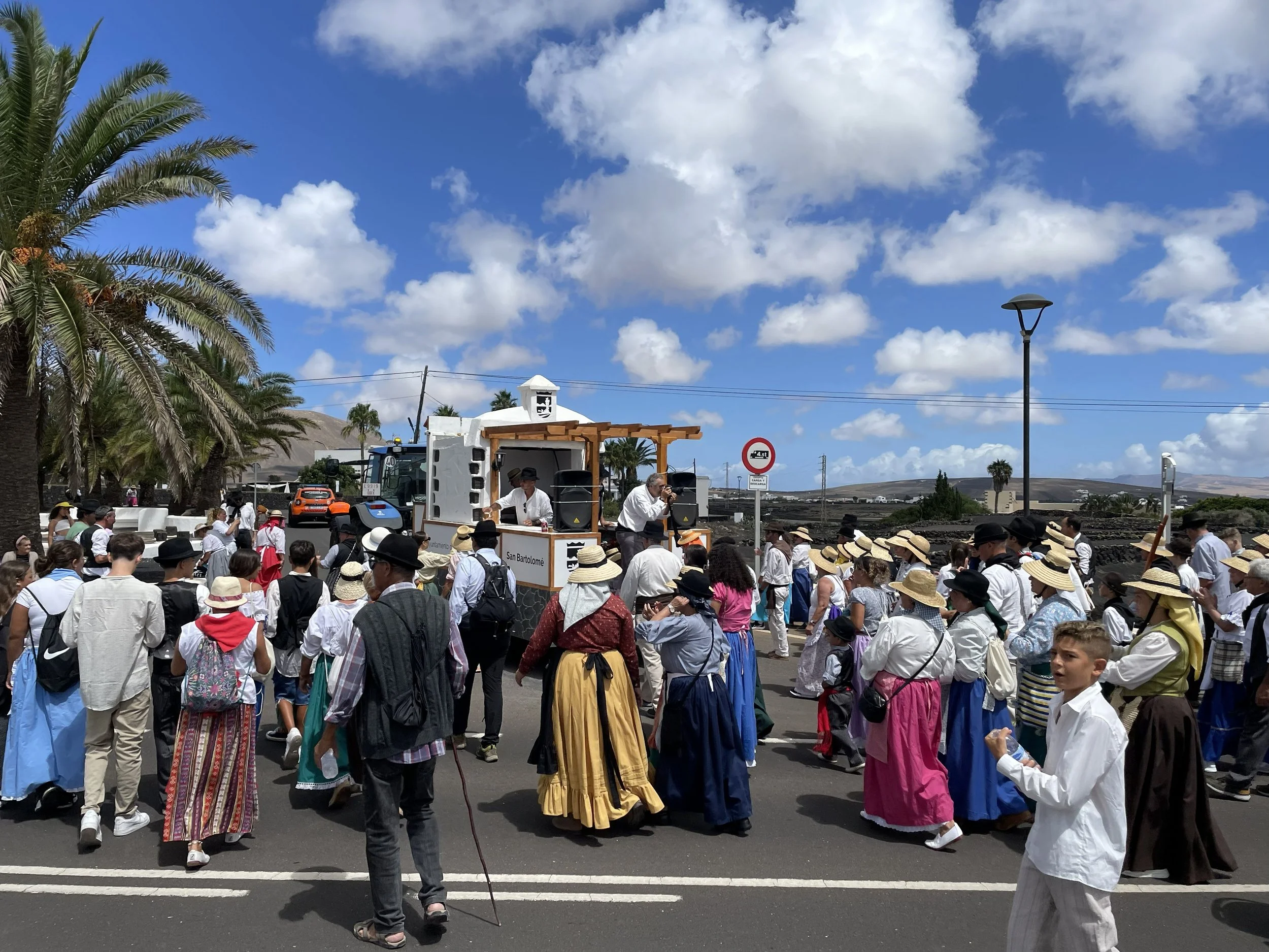 Annual pilgrimage in Guatiza for Nuestra Señora de las Nieves, Lanzarote