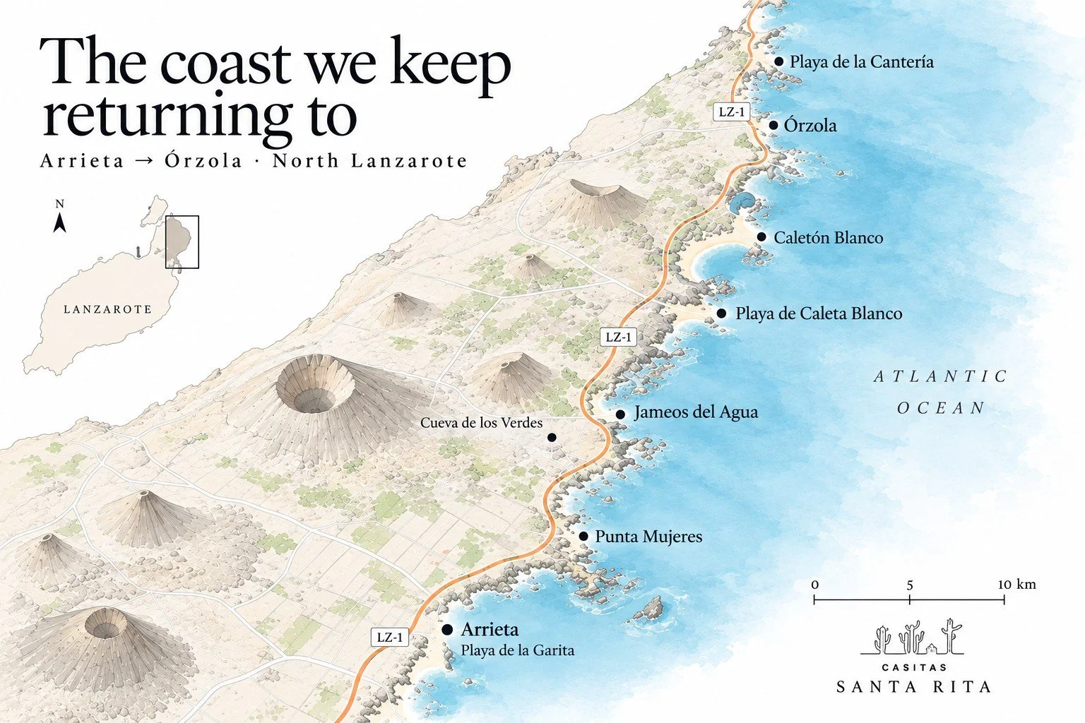 Our North Lanzarote beaches