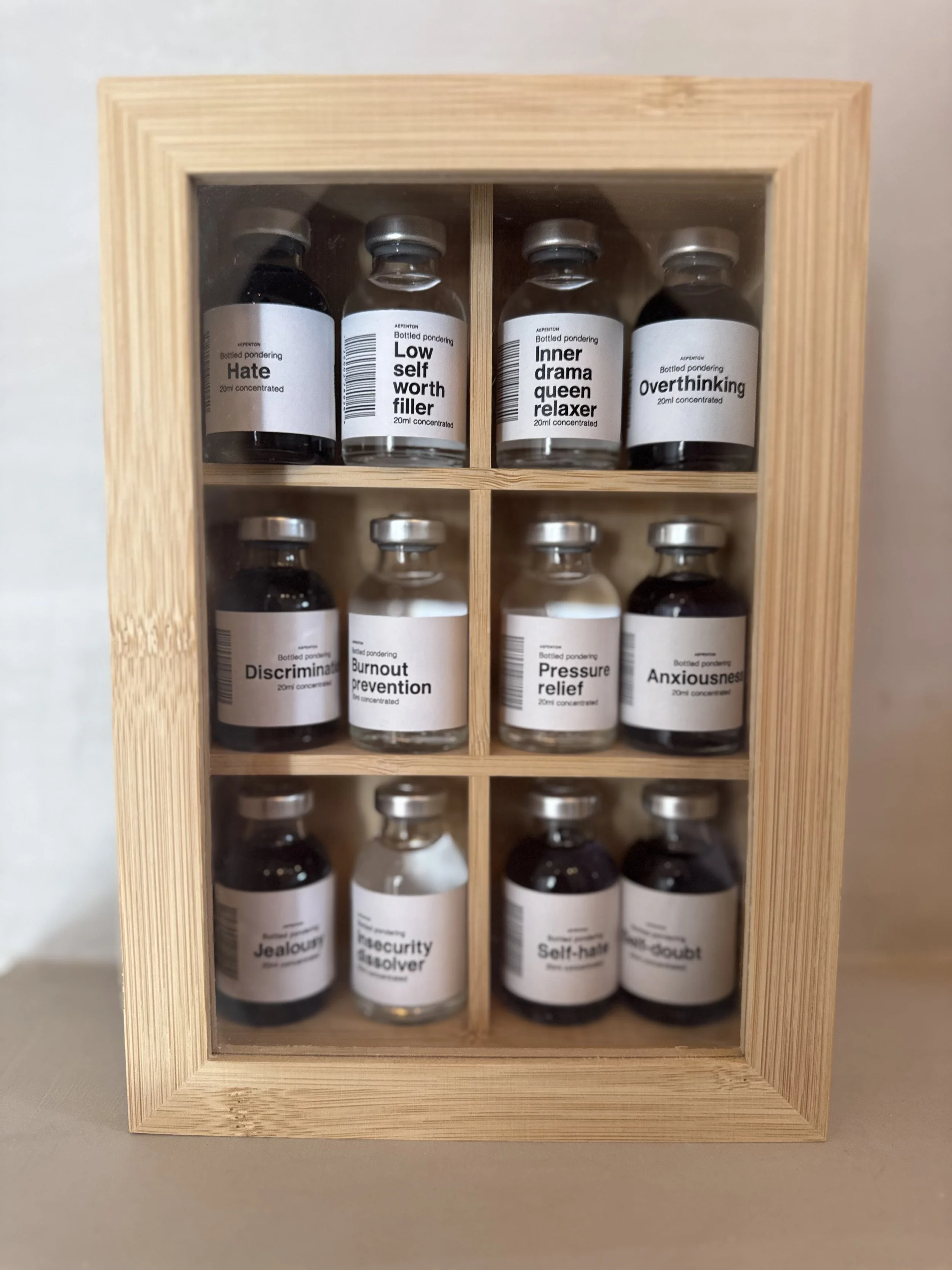 Kitchen spice shelf detail at Casita Coco Lanzarote