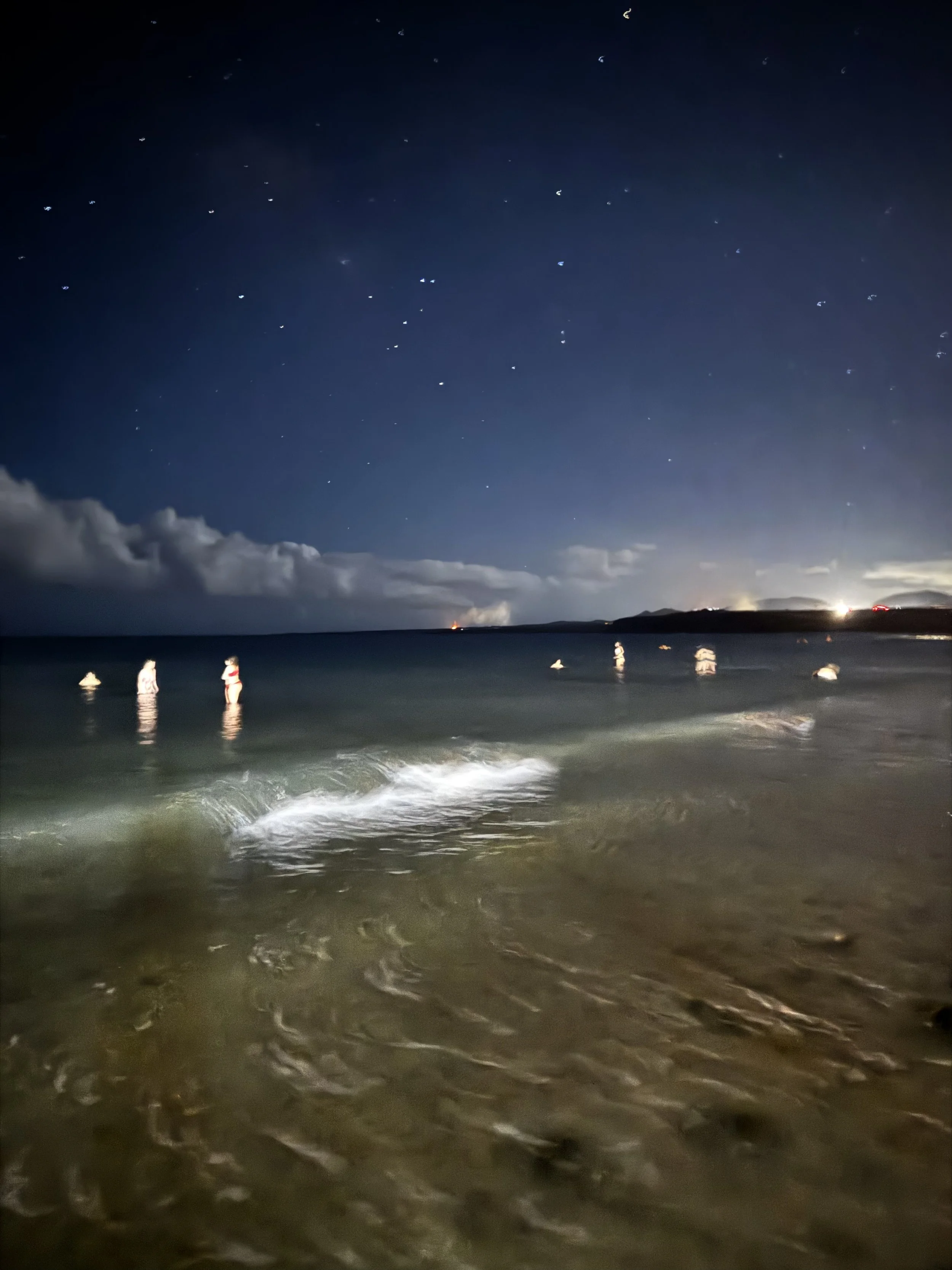 According to tradition, the night of San Juan ends in the Atlantic.