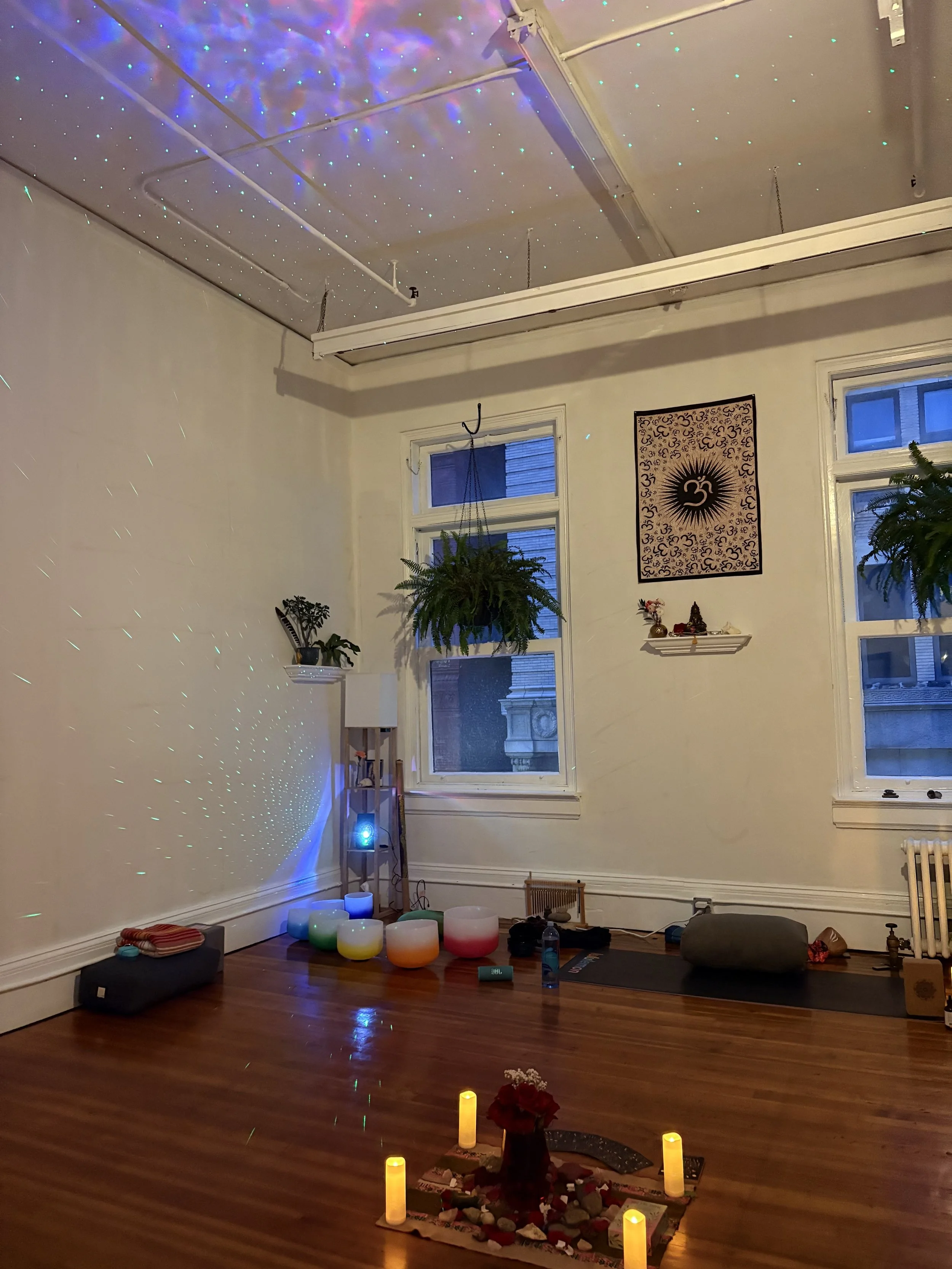 Gentle beginner yoga classes in New Bedford, MA. Slow, accessible, and welcoming for all bodies and experience levels. Modifications always offered.