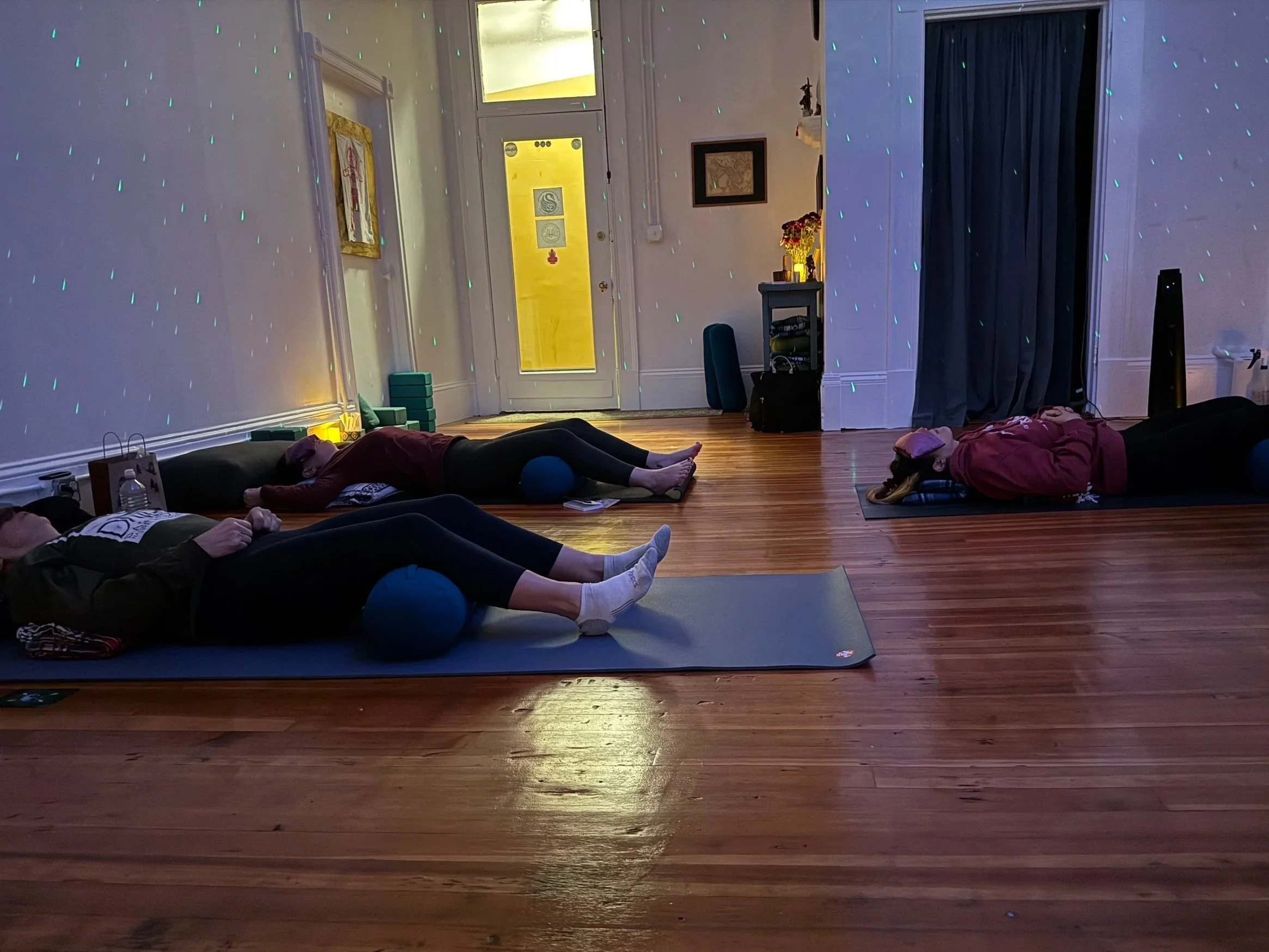 restorative yoga, relaxing yoga, savasana. New Bedford yoga