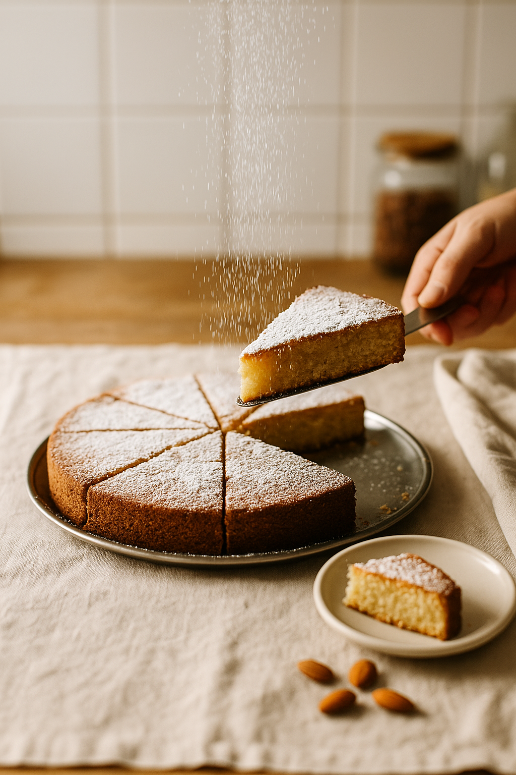 Tarta de Santiago-Camino de Santiago