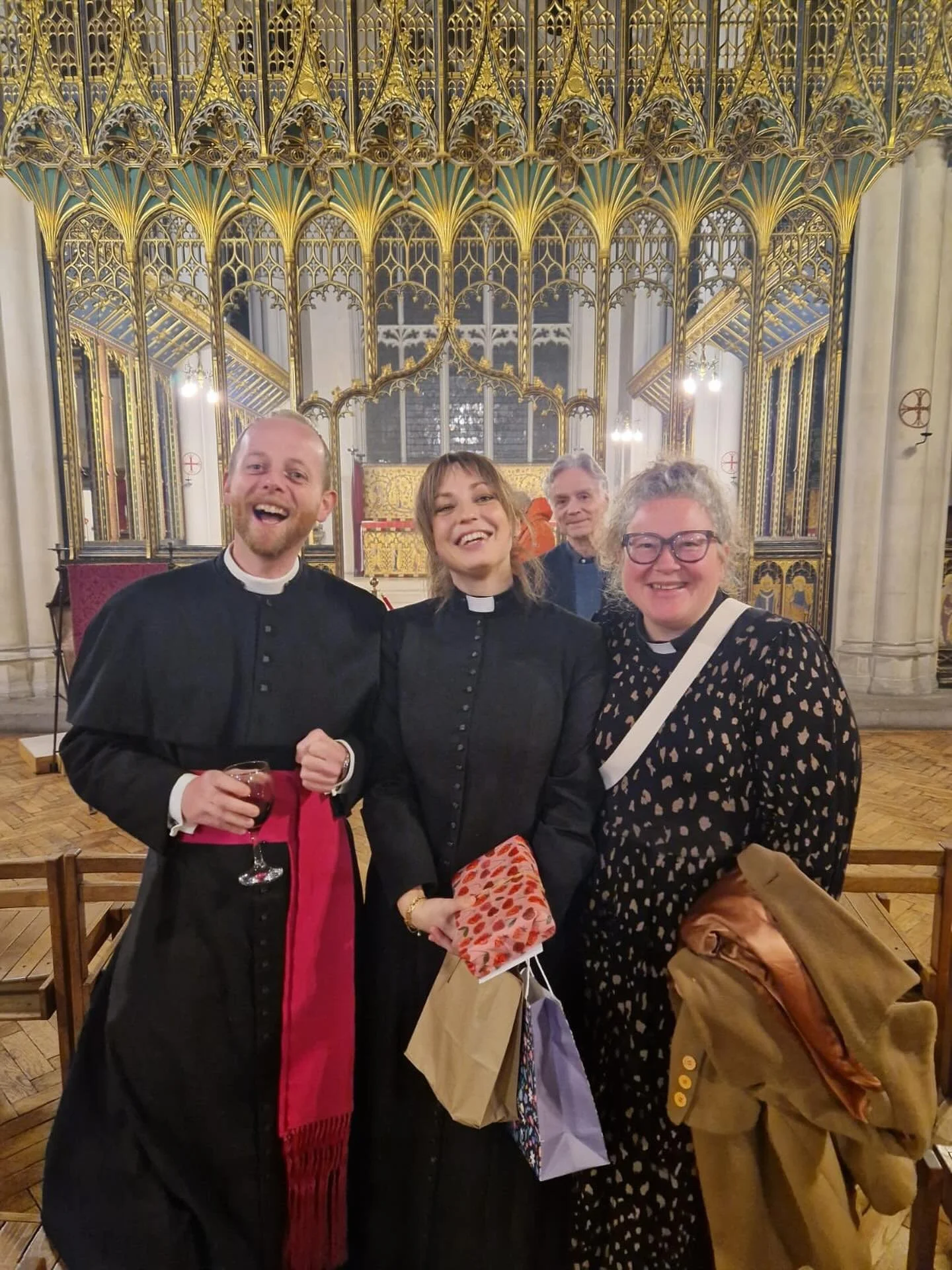 Fr Jack was delighted to attend the licensing of The Rev&rsquo;d Kristina Andreasson to @stcypriansclarencegate @st.pauls.marylebone and @fhsregentspark &hellip; 🙏blessings for this new chapter. @dioceseoflondon @thechurchofengland