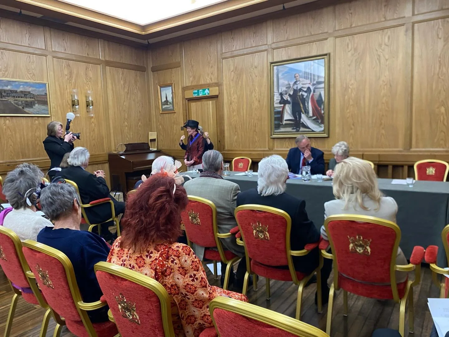 Cripplegate Ward Club met today to begin a new year! Thank you to Master Joanna for last years events, and blessings to Adam for his year as Master. Ward Clubs are part of the civic and social life of The City