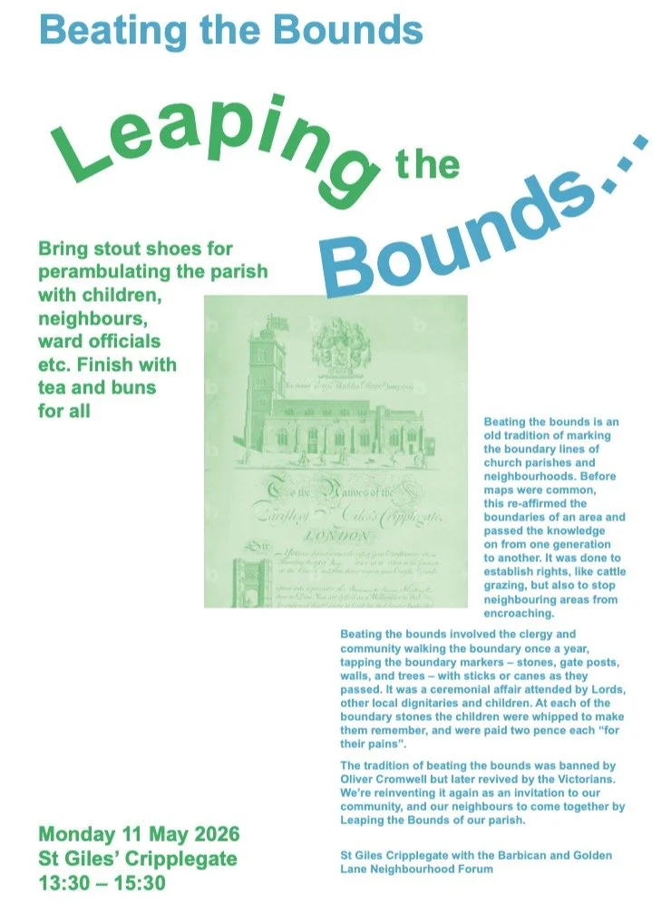 Come and join centuries of tradition, and lots of fun in our community #parishchurch #beatingthebounds @dioceseoflondon @thechurchofengland