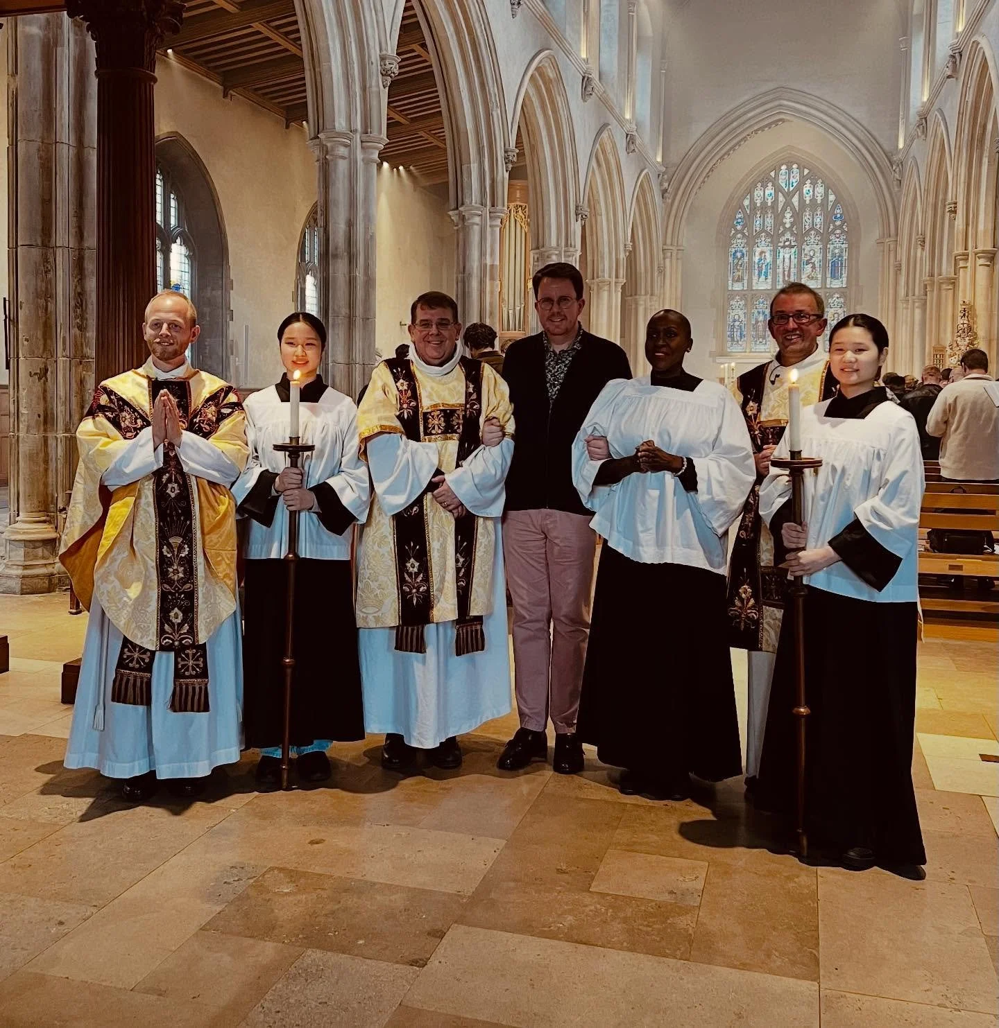 A beautiful spring evening saw a Festal Eucharist for St Mellitus&rsquo; Day with folks coming from all over for a &lsquo;takeover&rsquo; of St Giles&rsquo; to celebrate Andrew&rsquo;s 40th Birthday with Mass and a party. Andrew has served many centr