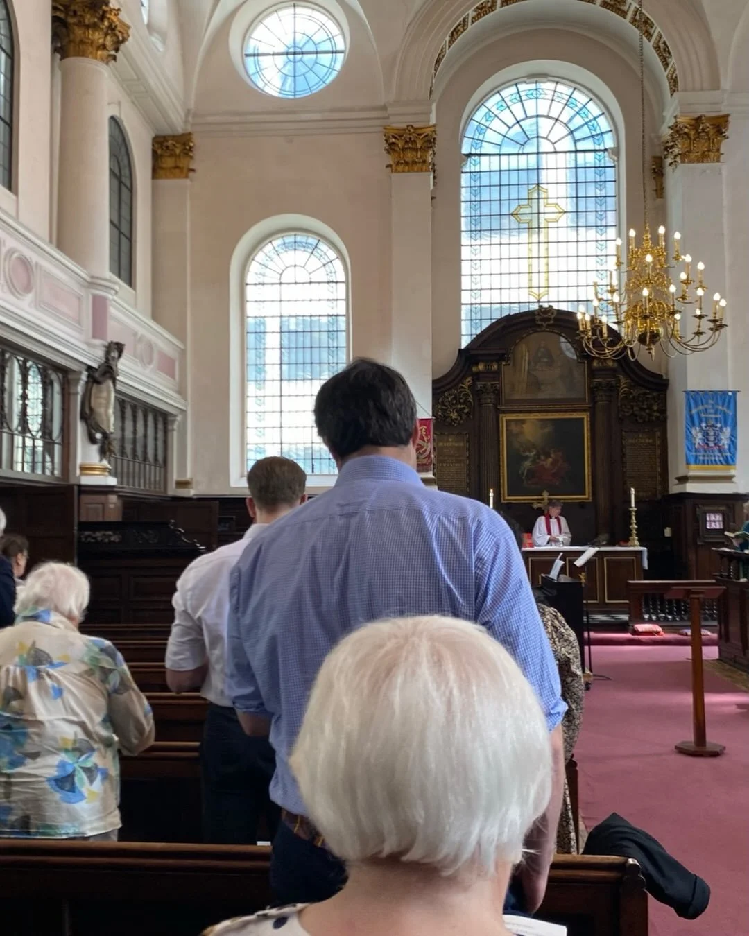 A joy to be at the Guild Church of St Margaret Pattens this week for the Thursday 1pm Eucharist - this week saying farewell to the Guild Vicar, the wonderful Fr Andrew Keep. At the end of the sermon: &lsquo;I thought I might say thank you. There are 