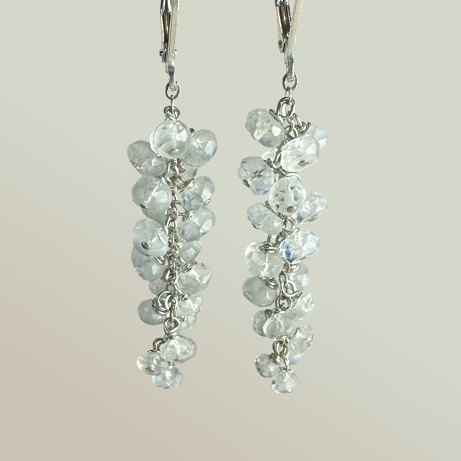 Luxe Earrings in Moonstone
