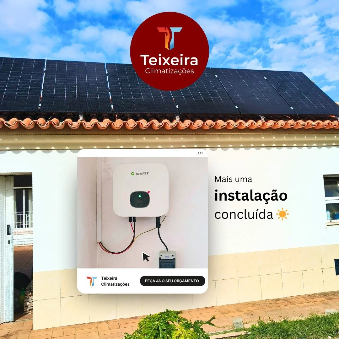 Mais uma instala&ccedil;&atilde;o conclu&iacute;da ☀️
Sistema fotovoltaico de 3 kW para autoconsumo, preparado para transformar a energia solar em poupan&ccedil;a todos os dias.

👉 Pede j&aacute; o teu or&ccedil;amento gratuito

Tlm: 965 448 964
Ema