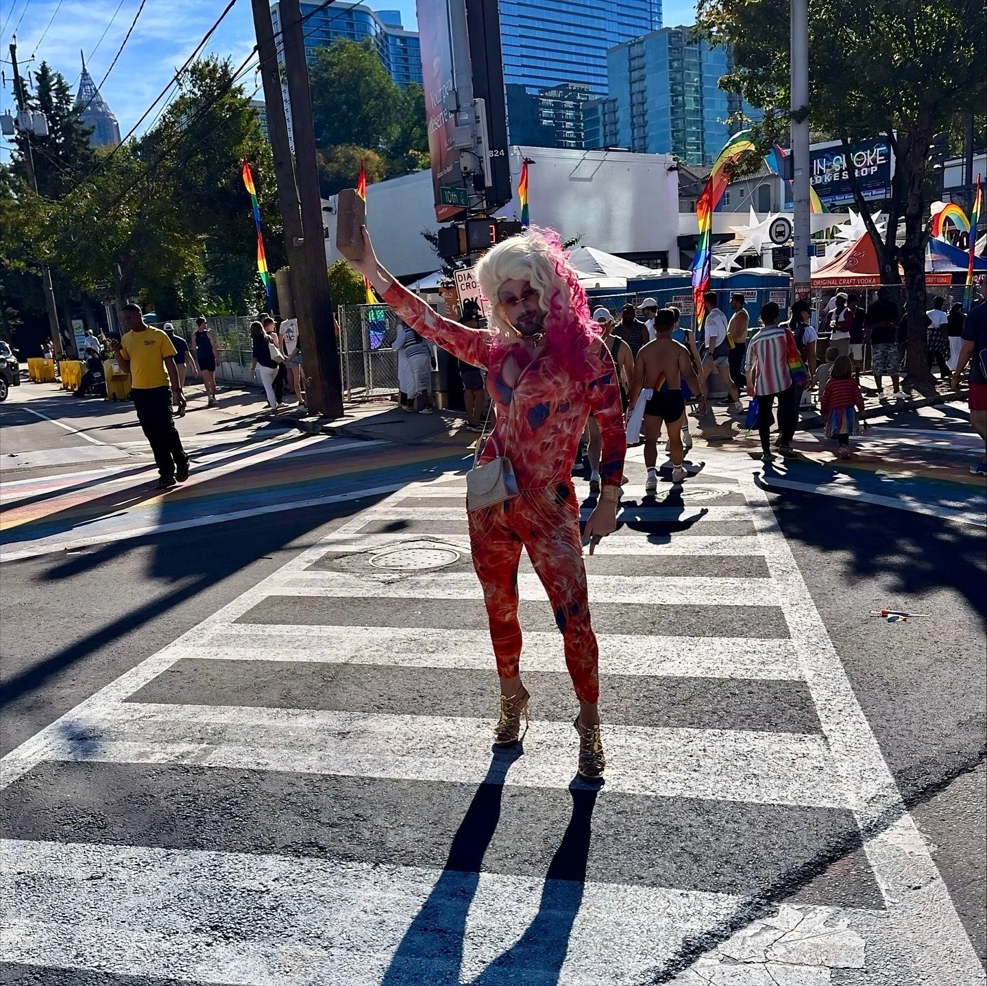 This year&rsquo;s Atlanta Pride theme was Rooted in Resistance. 🌈
And baby, I felt that in every beat, every body, every breath. 💃🏽✨

All weekend I was surrounded by my people &mdash; dancing at Horse Meat Disco 🪩 and Club Bad, laughing until sun