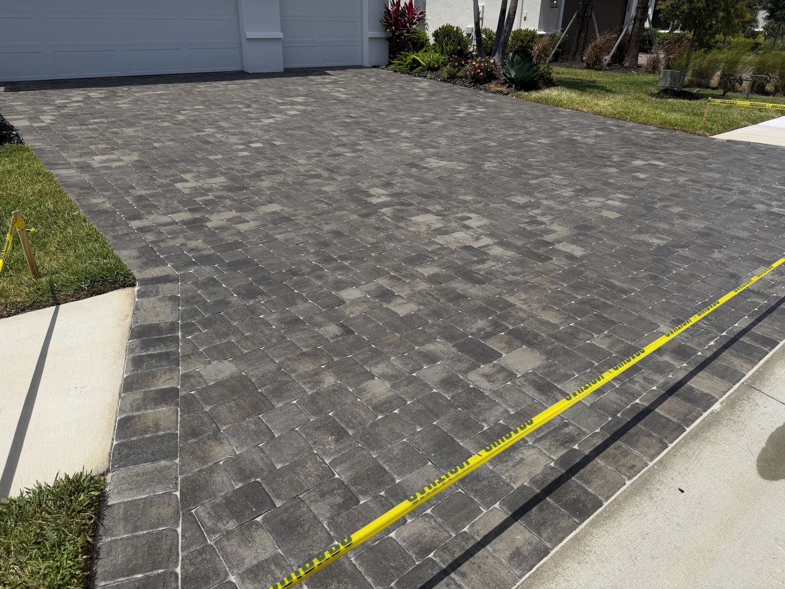 Paver pressure washing and sealing AFTER PHOTO