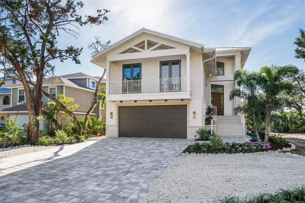 SIKA balcony waterproofing was completed on this custom home in Sarasota. VWP also completed planter waterproofing.