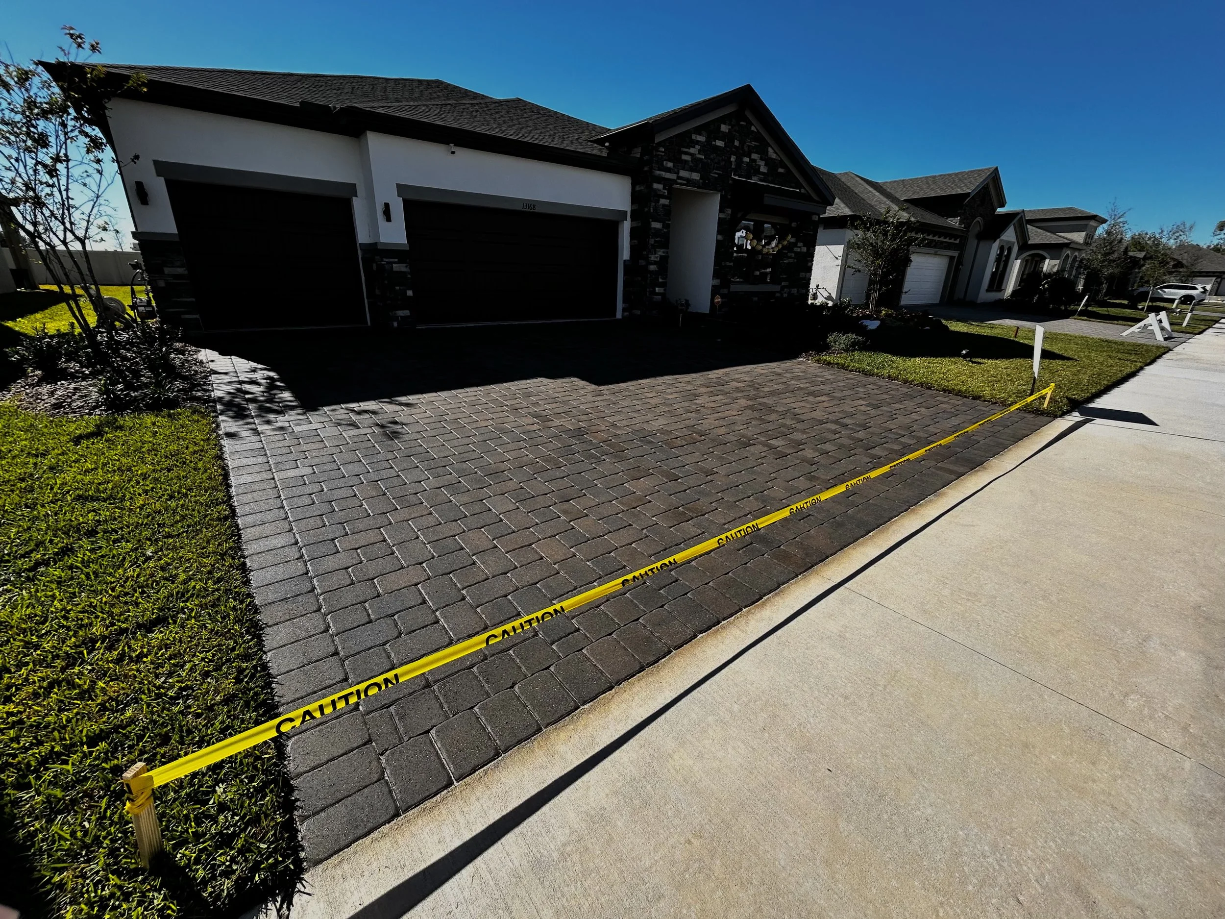 Paver pressure washing and sealing AFTER PHOTO