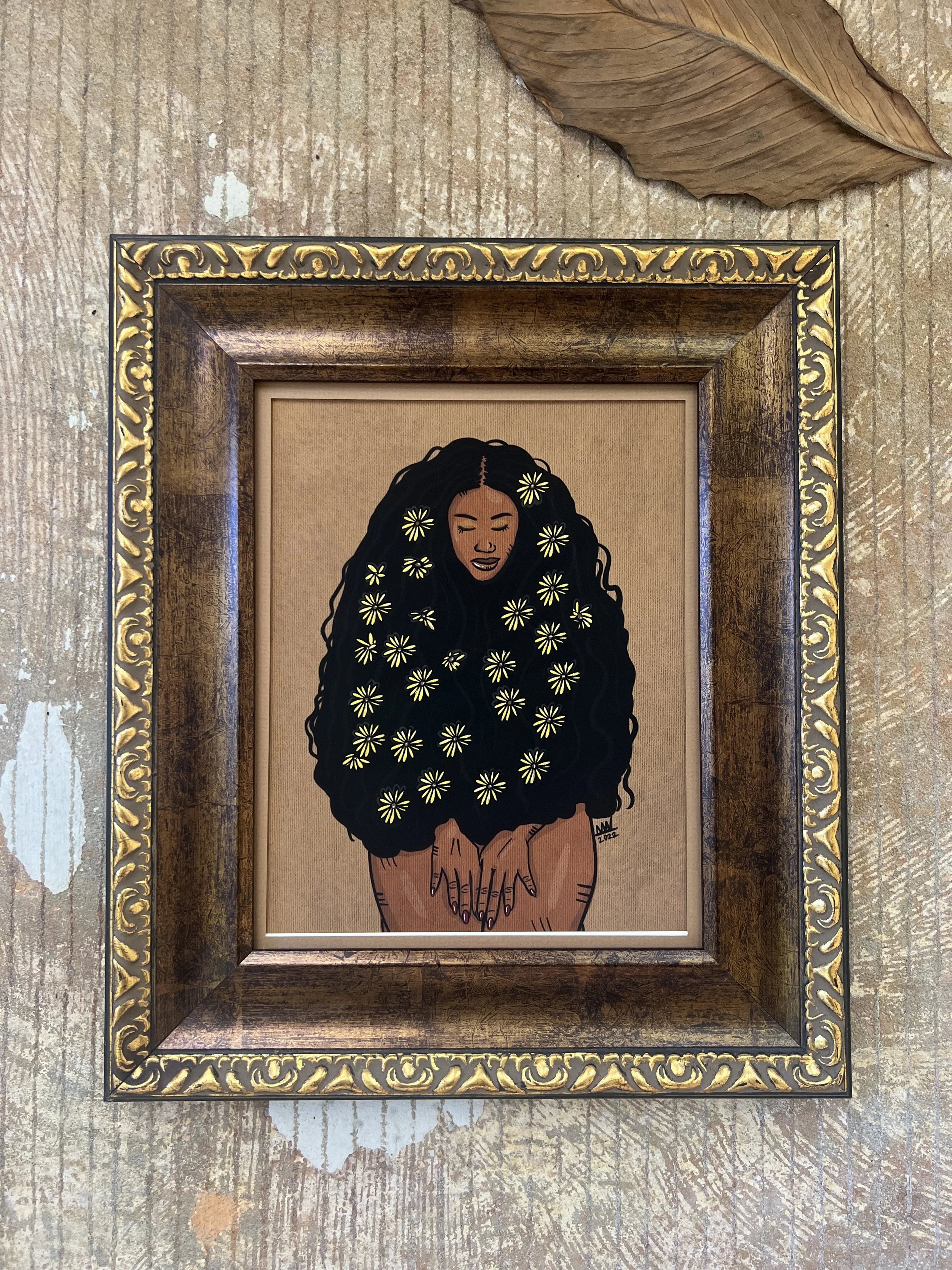 In Bloom | Antique-Inspired Framed Fine Art Print