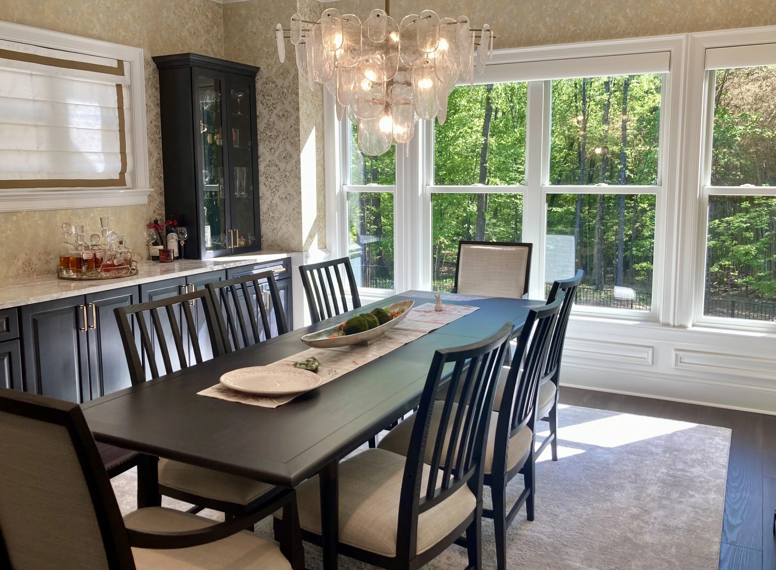 Lutron Triathlon Shades with automated control