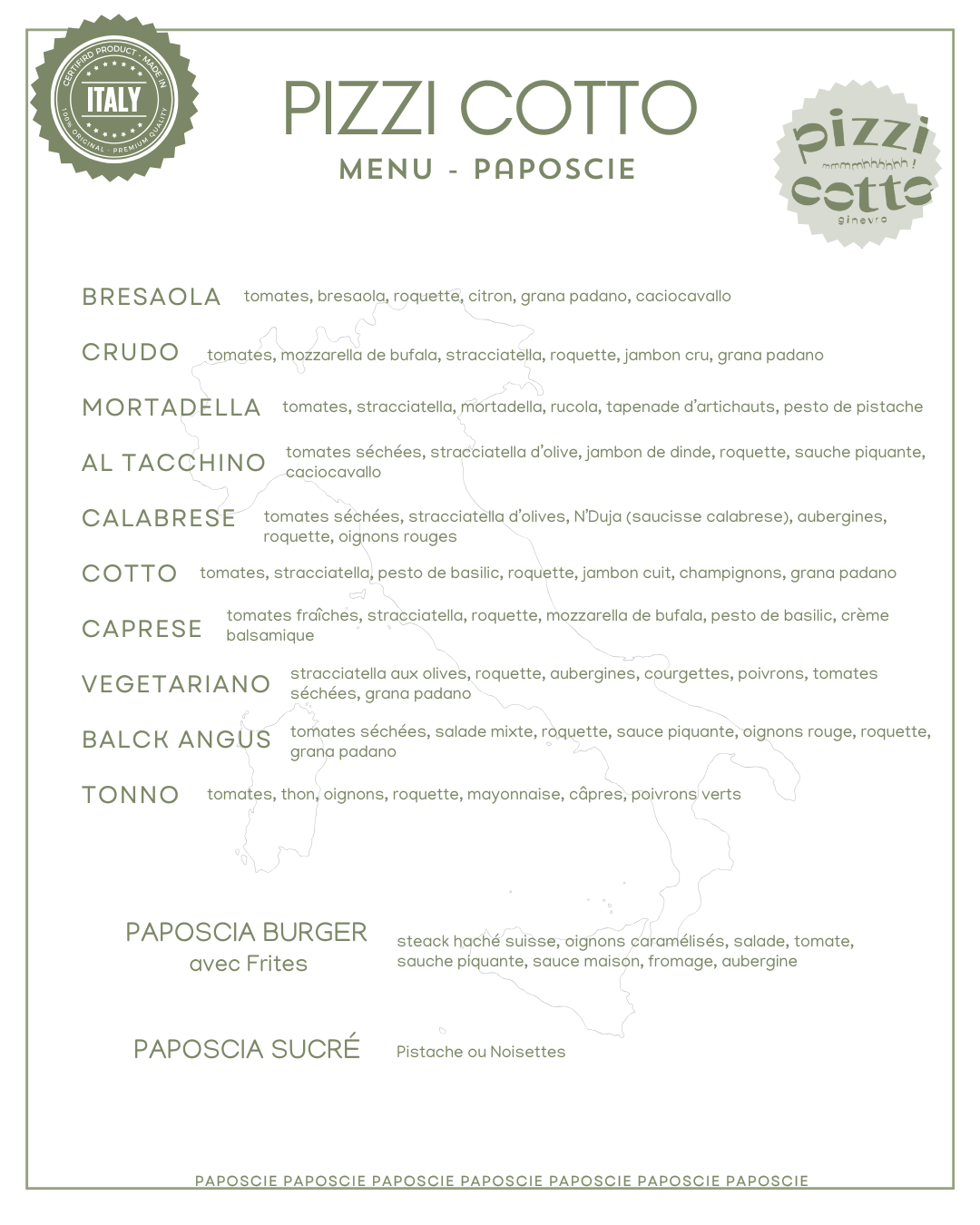 La street food des Pouilles, revisitée avec passion.