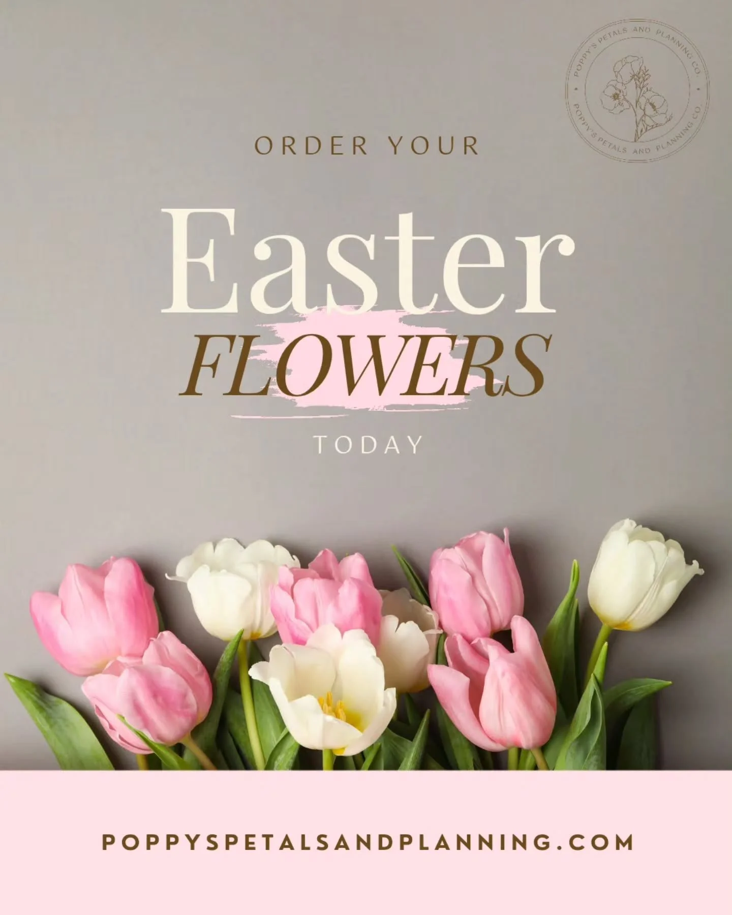 Whether you&rsquo;re hosting Easter brunch or bringing a little something as a guest, spring flowers are the perfect touch 🌸
Now taking orders!

Use the link in bio to place an order through the website or DM if you have questions!