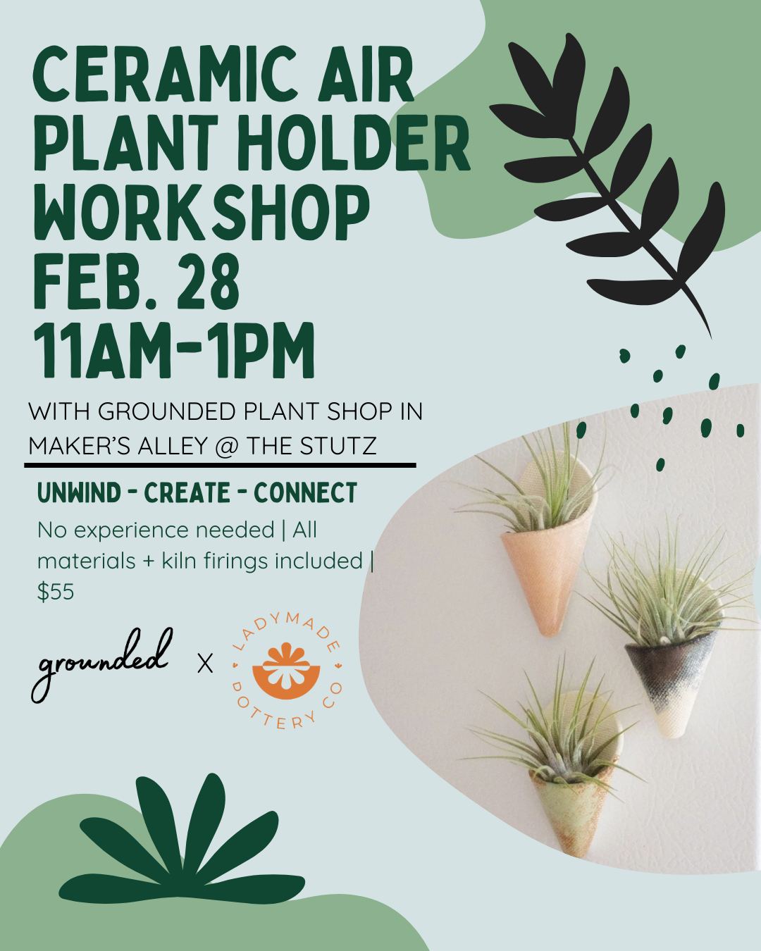 Air Plant Holder Workshop