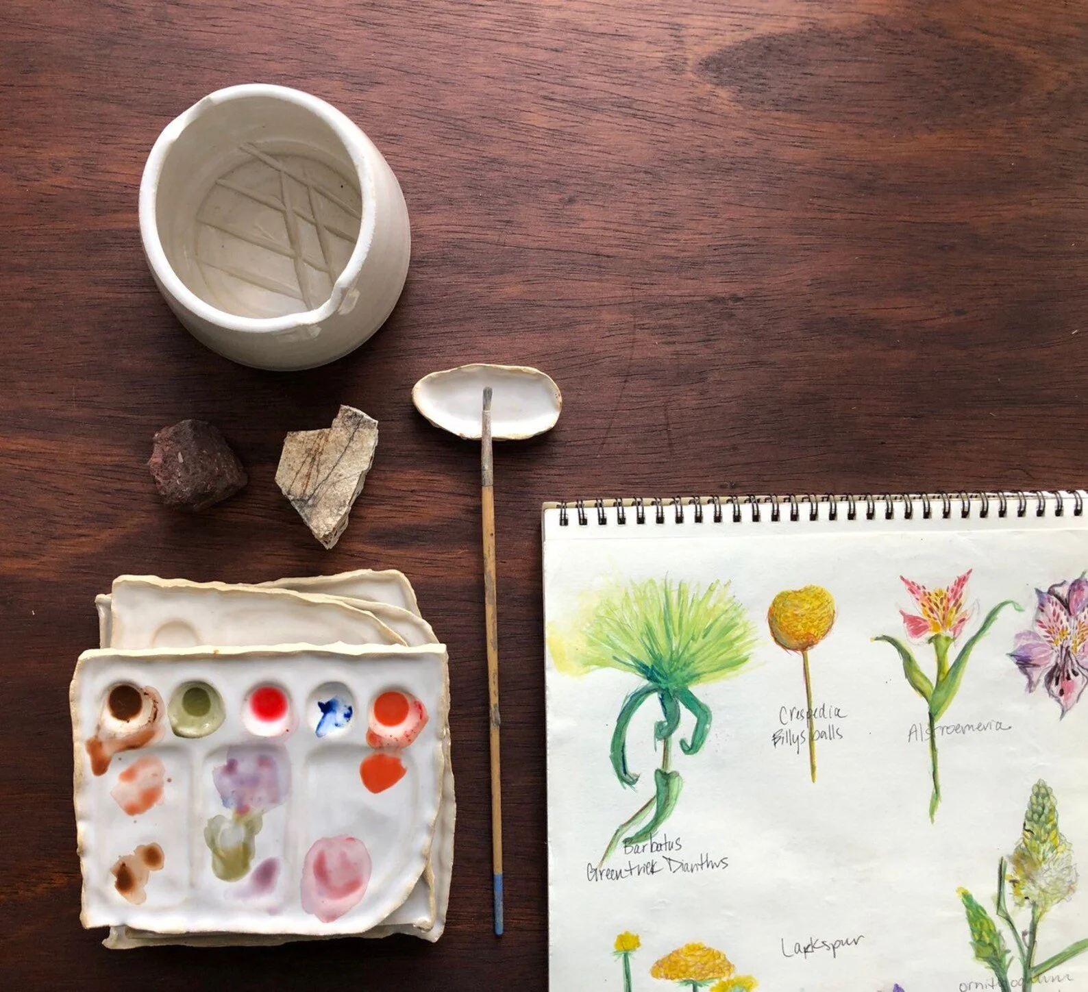 Small | Artist Paint Palette