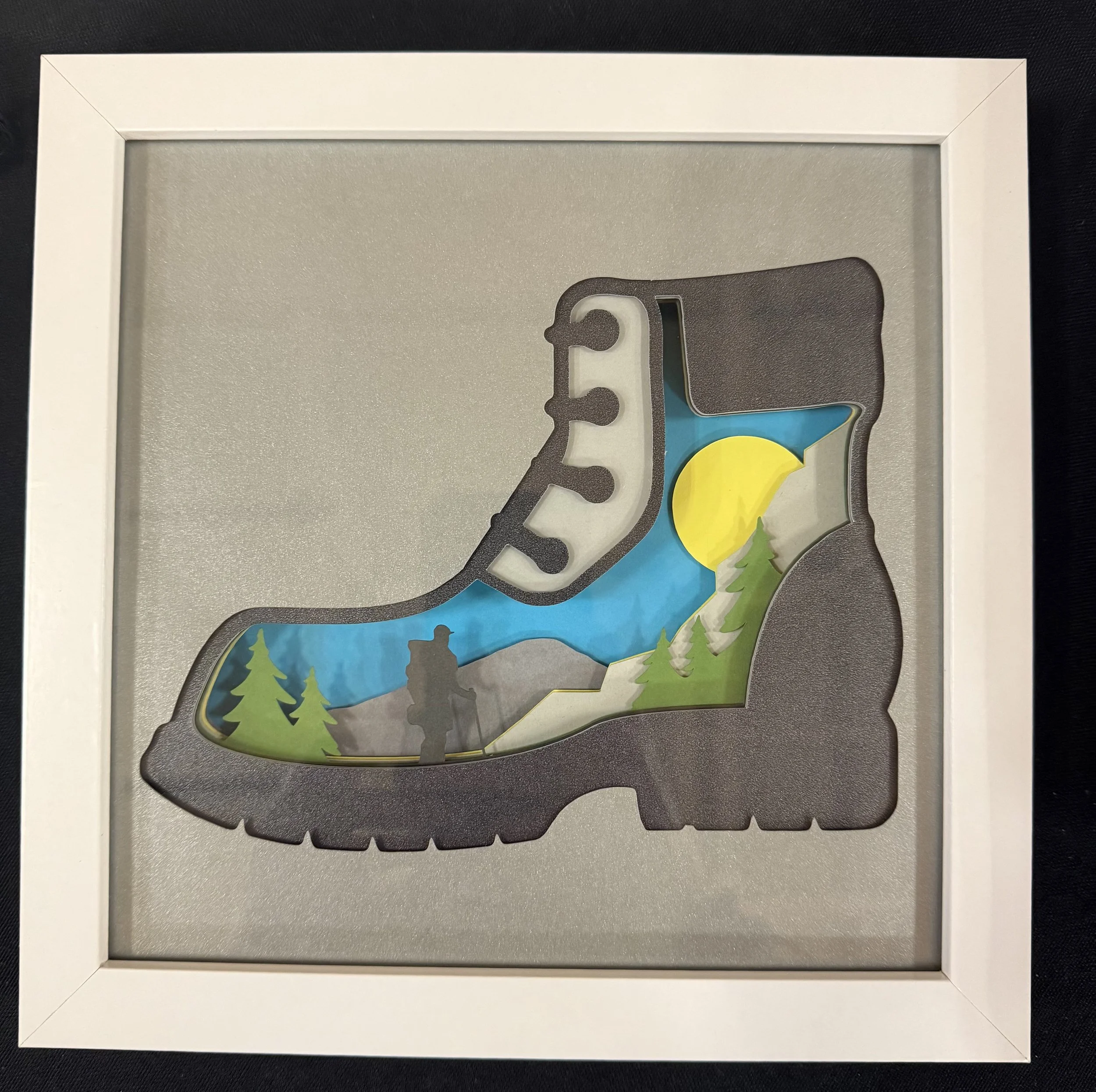 Hiking Boot Outline