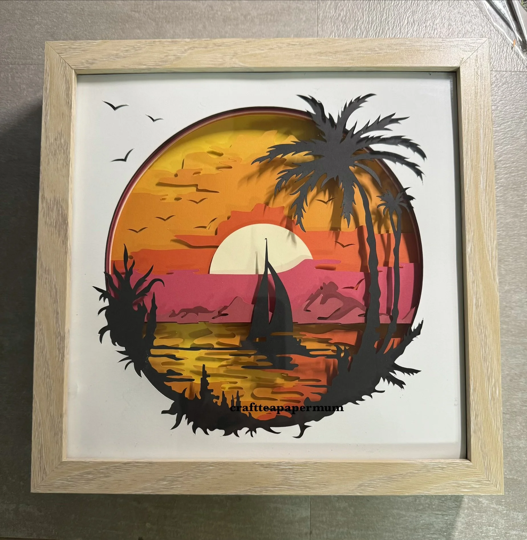 Sunset with Sailboat