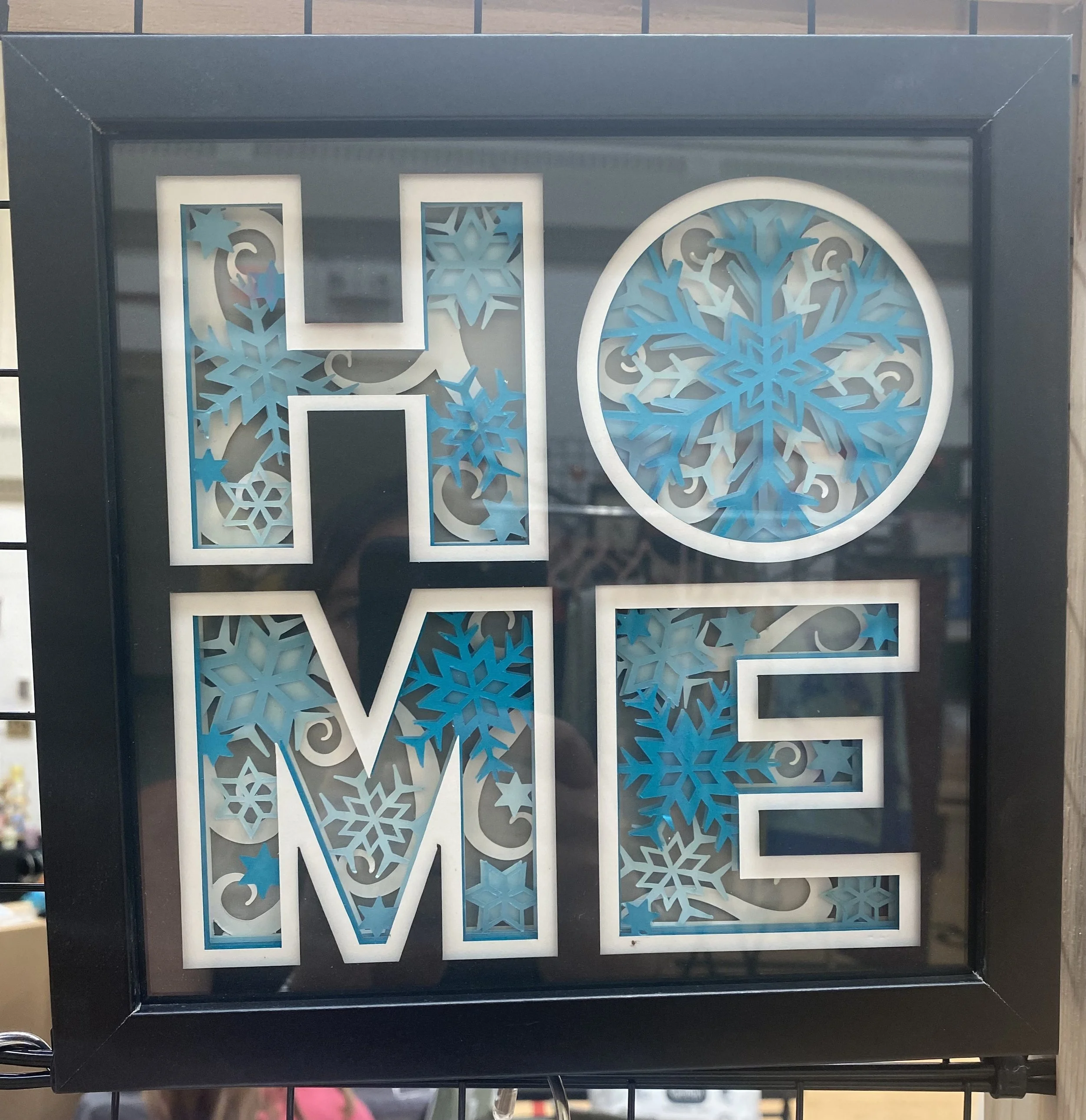 HOME-Winter Snowflake