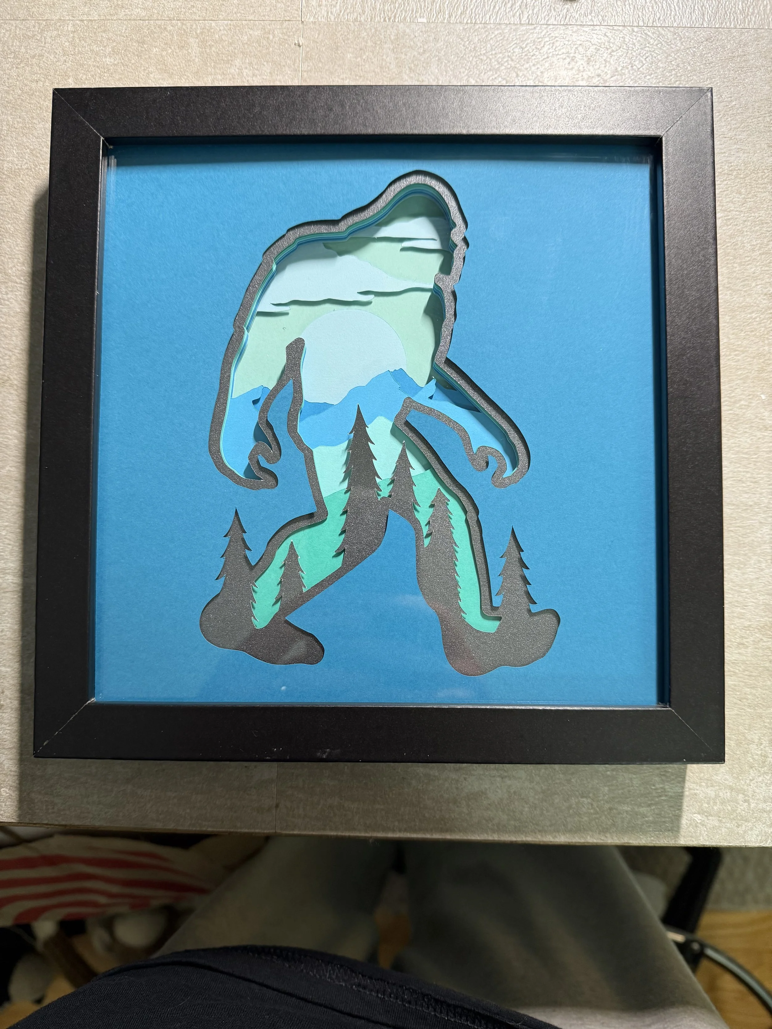 Yeti (Sasquatch) Outline