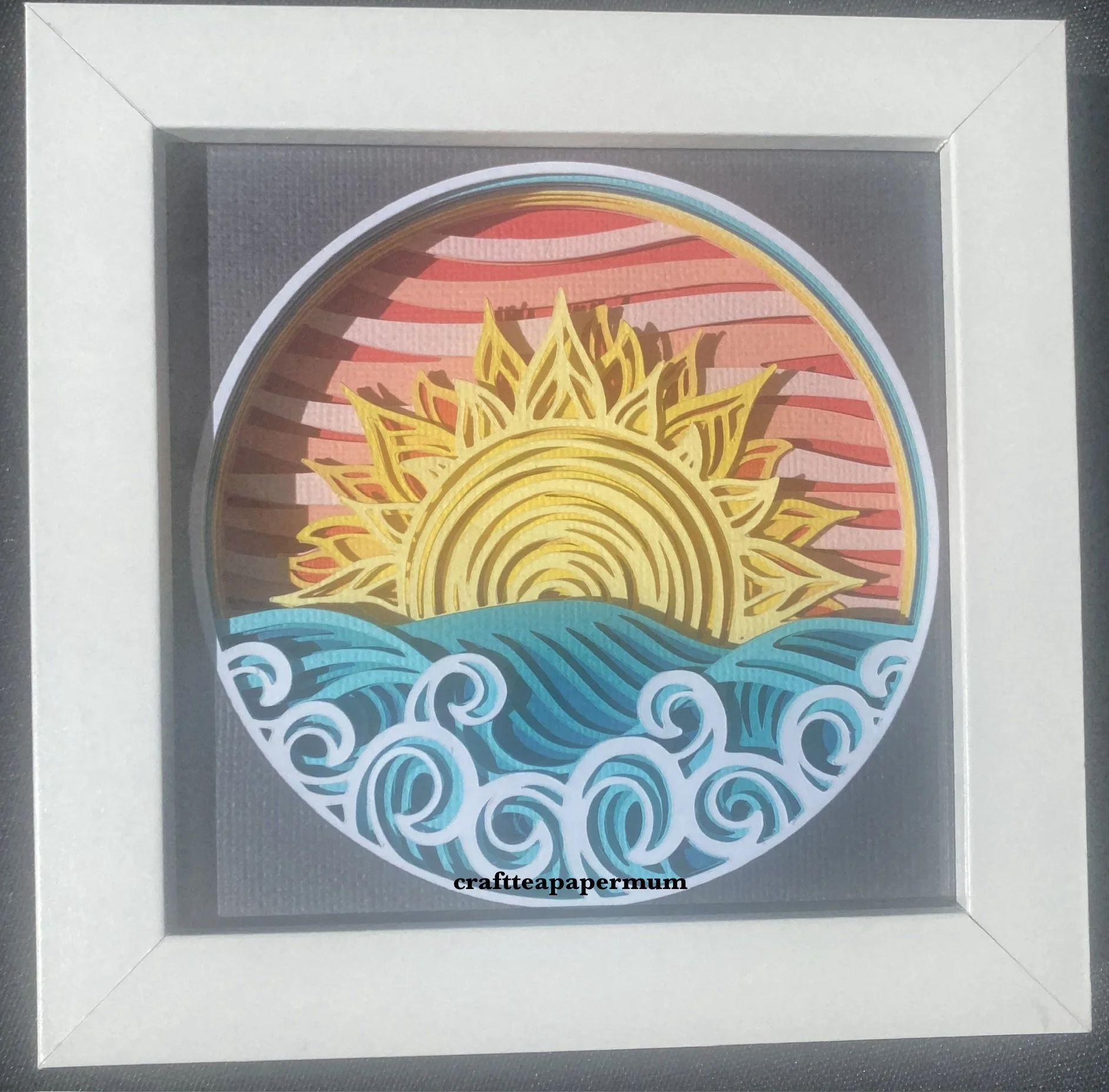 Sun Over Ocean