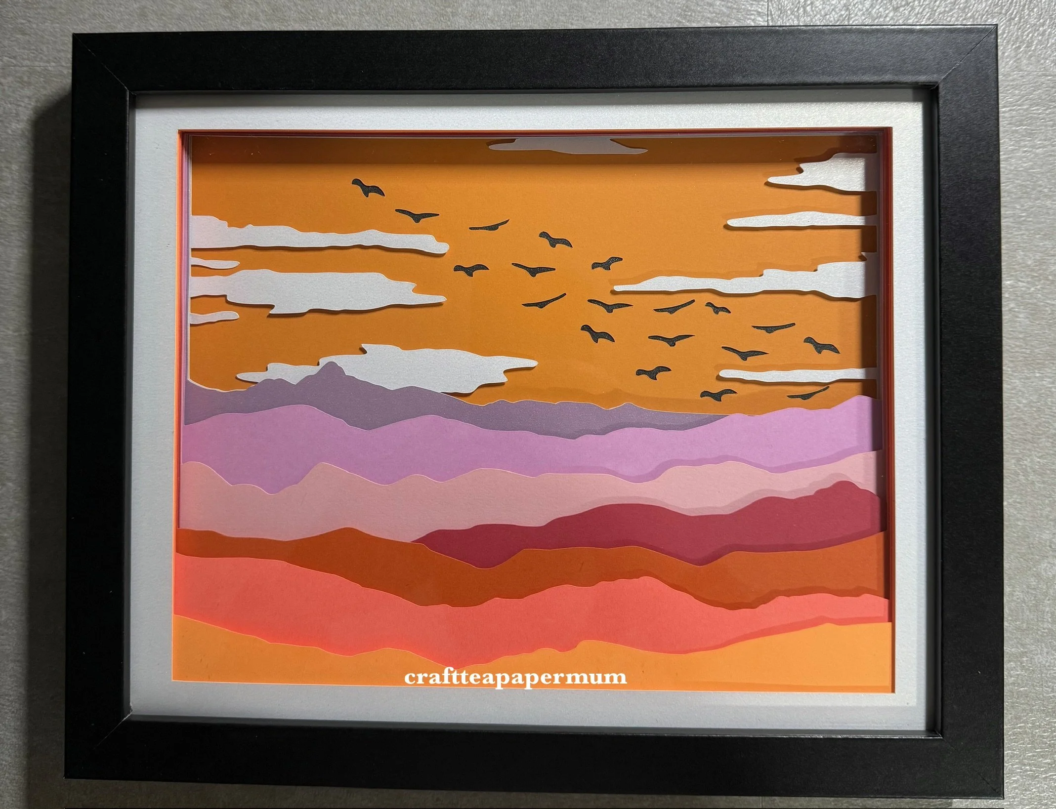 Birds at Sunset (8x10)