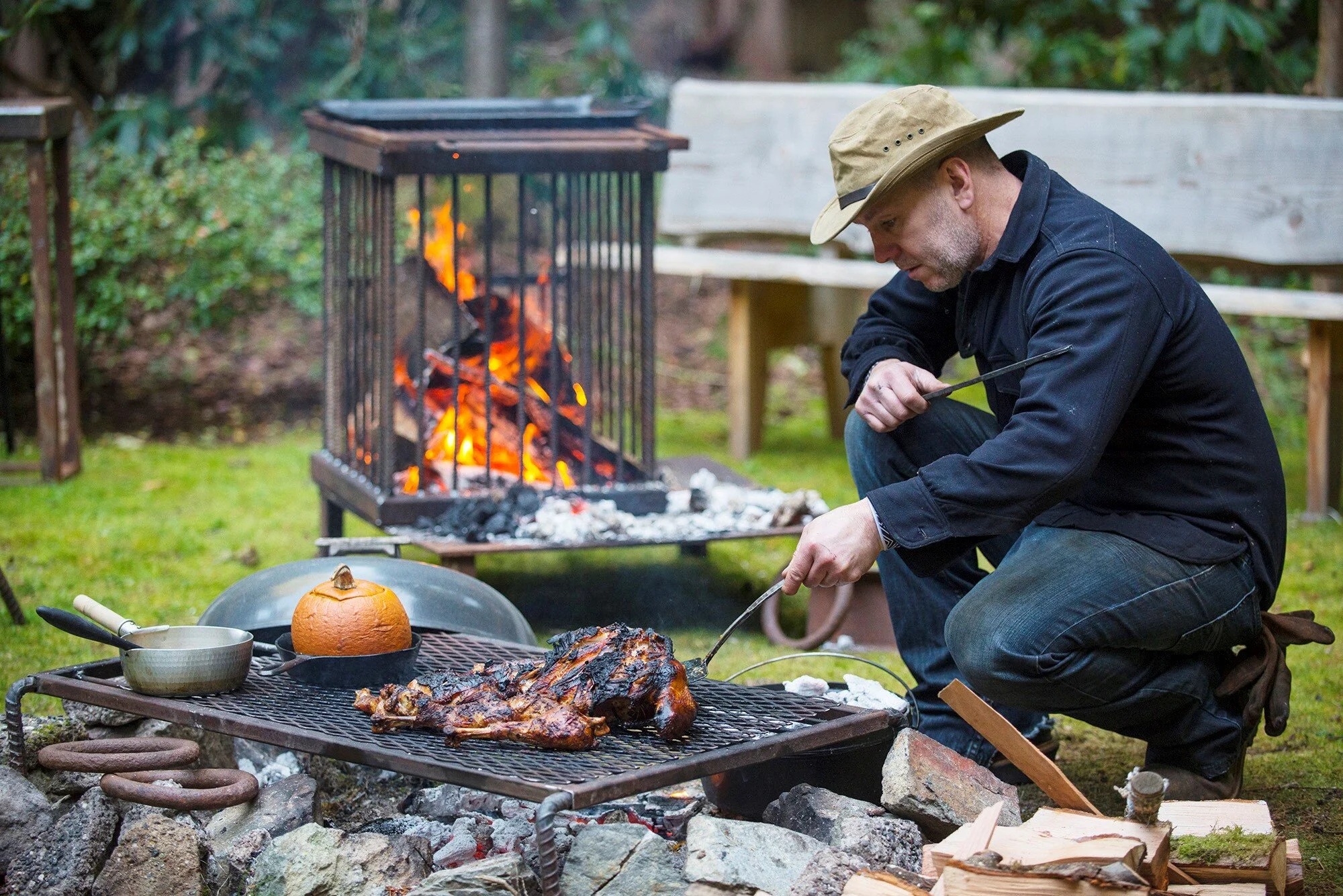 Food, Fire &amp; Iron, Photo by Russel Sparkman