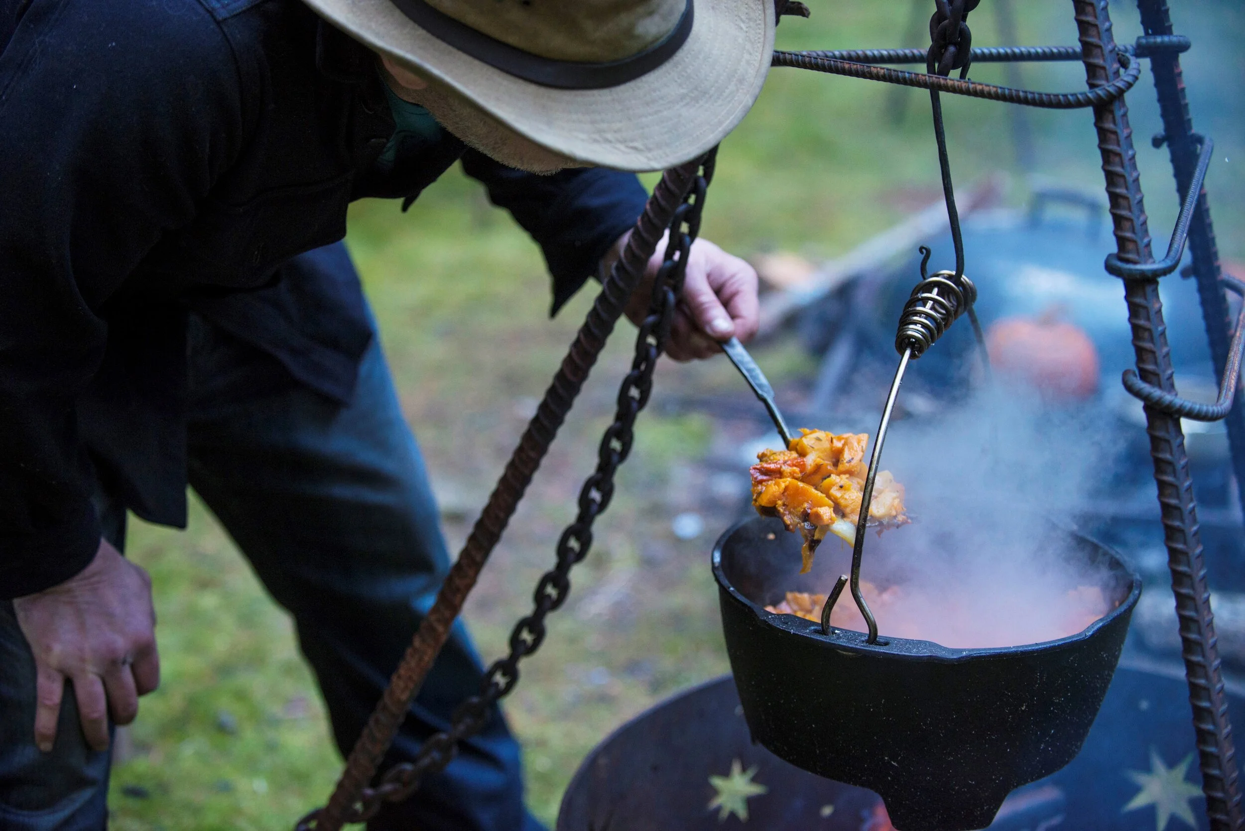 Food Fire Iron From the Pot by Russell Sparkman.jpg