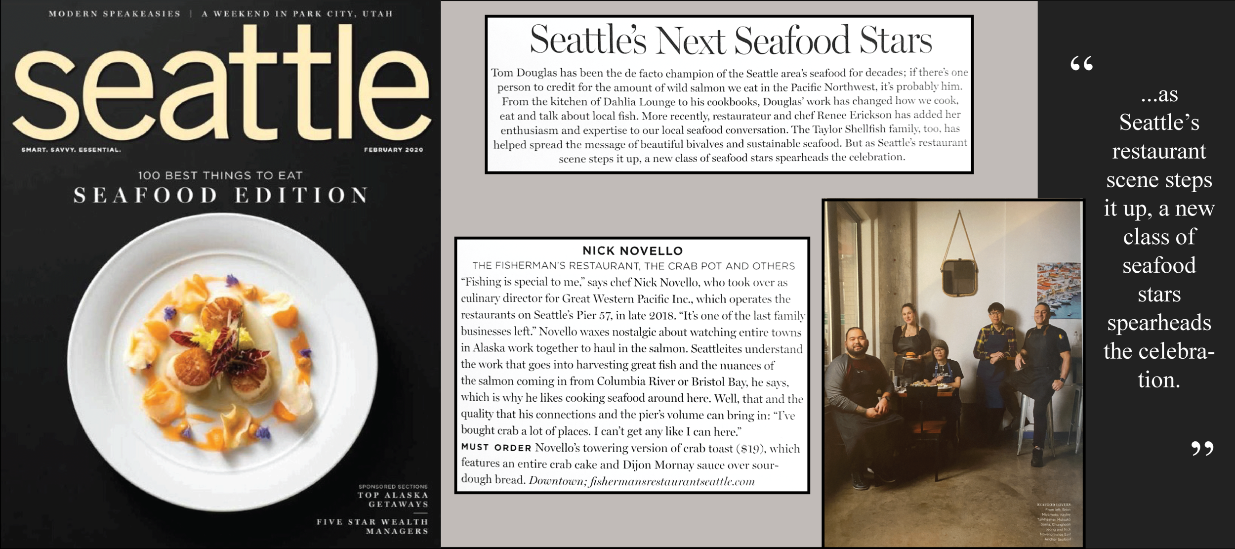 Seattle Magazine, February 2020