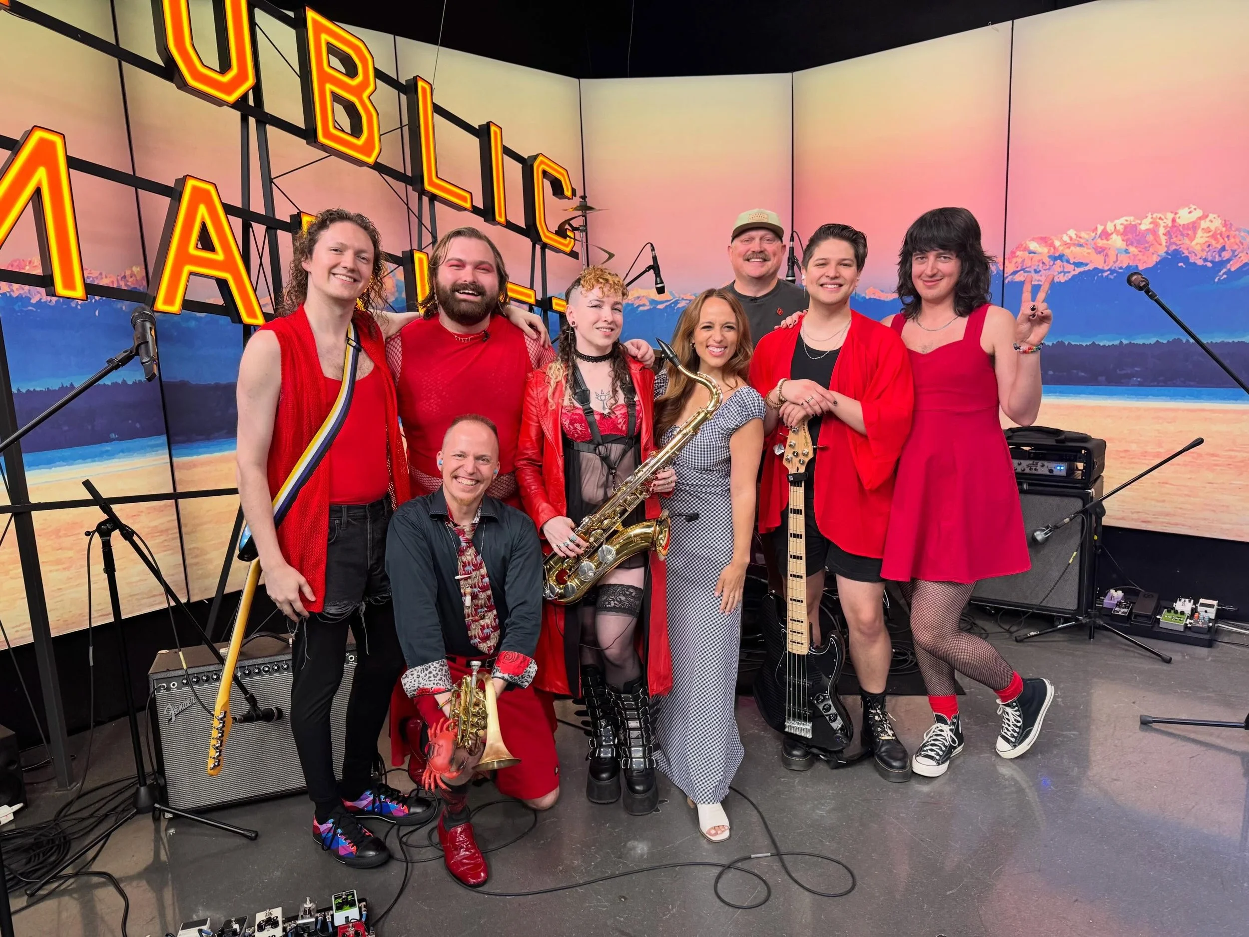 From nearly 200 submissions to the @nwtuneup stage. 🎶

We loved seeing @docswinsonswhiskey on KING 5&rsquo;s New Day Northwest sharing the story behind the Doc Swinson&rsquo;s Opening Act Contest and celebrating Seattle artist Henry Mansfield, who e