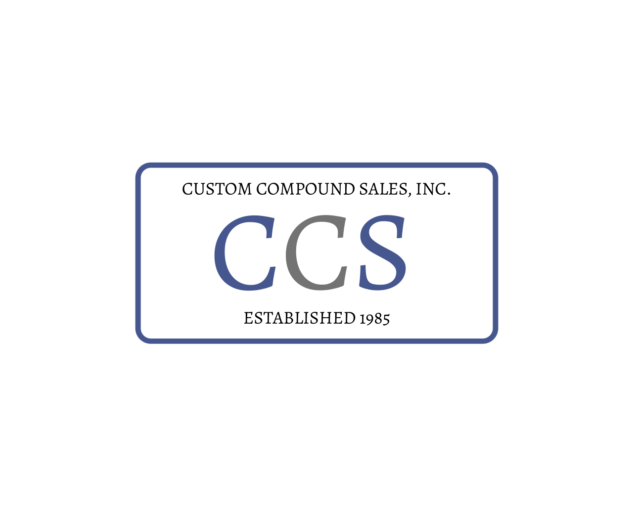 Logo for CCS with the text 'CCS' inside a rounded rectangle.