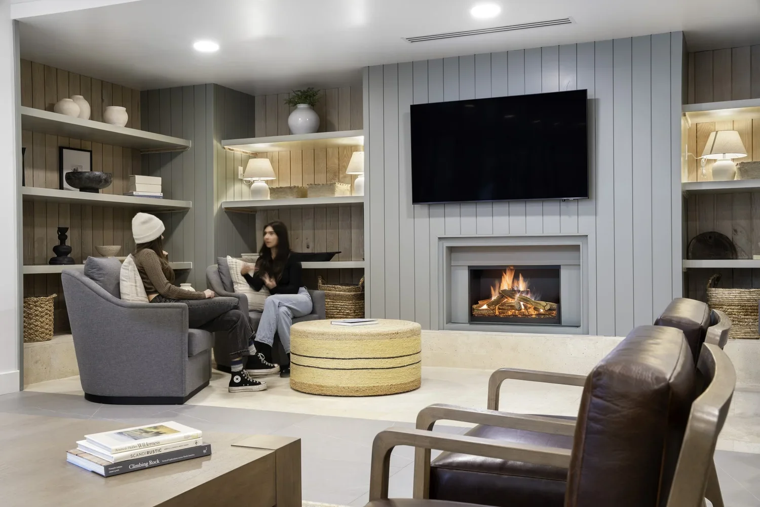 Interior photo of taos home living room