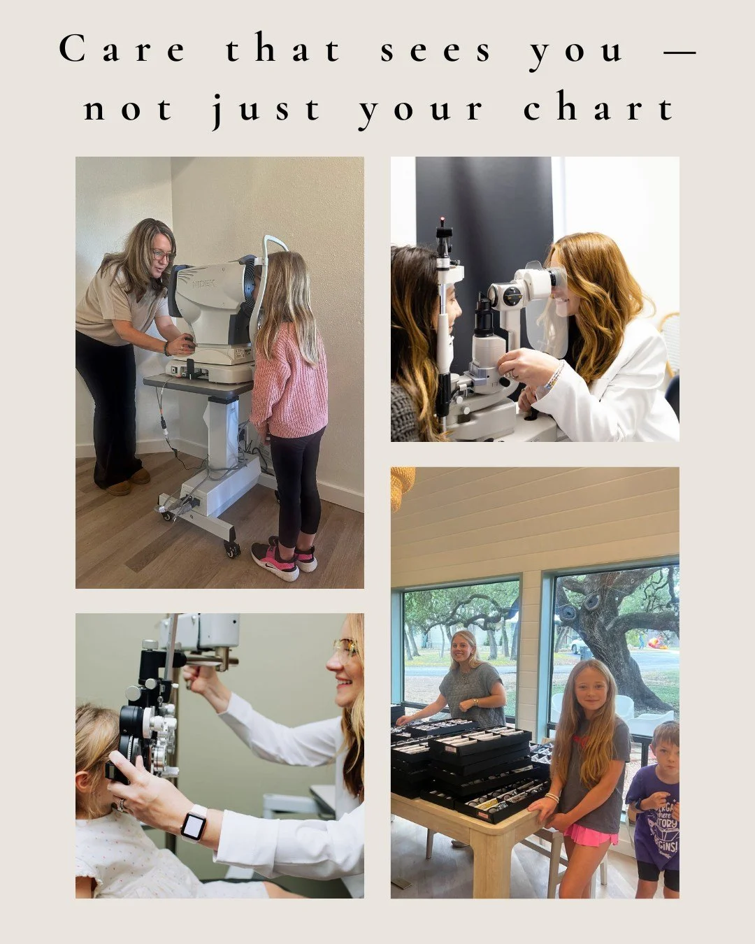 Is it time for your next eye exam? We are proud to care for our community! Book easily online here: https://scheduleyourexam.com/v3/index.php/9972 😎